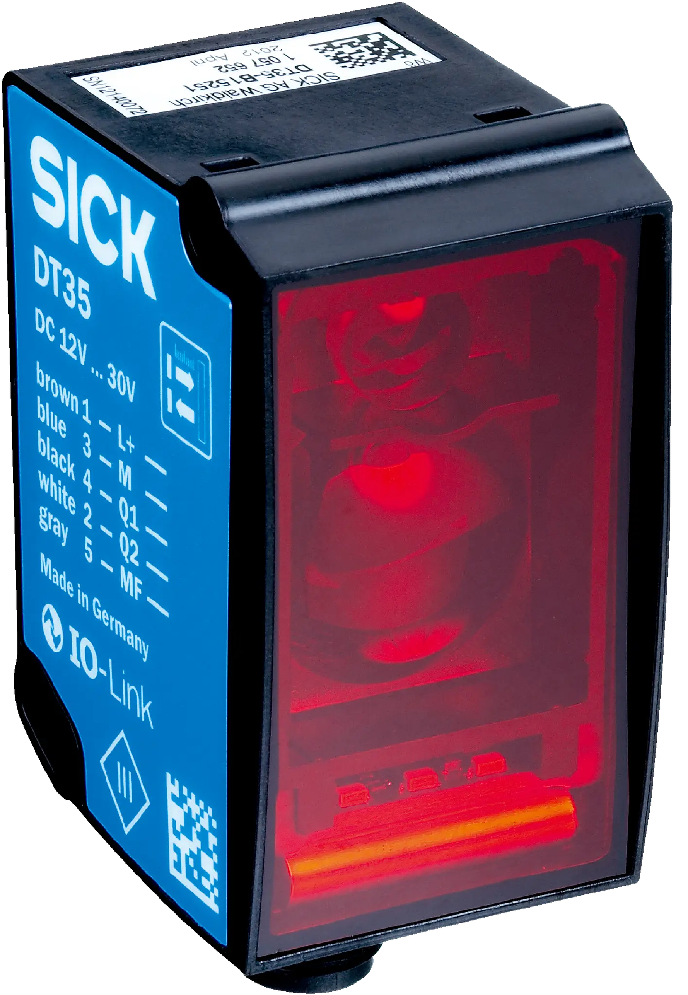 Produktfoto 1 von SICK DT35-B15551 - Optischer Abstandssensor