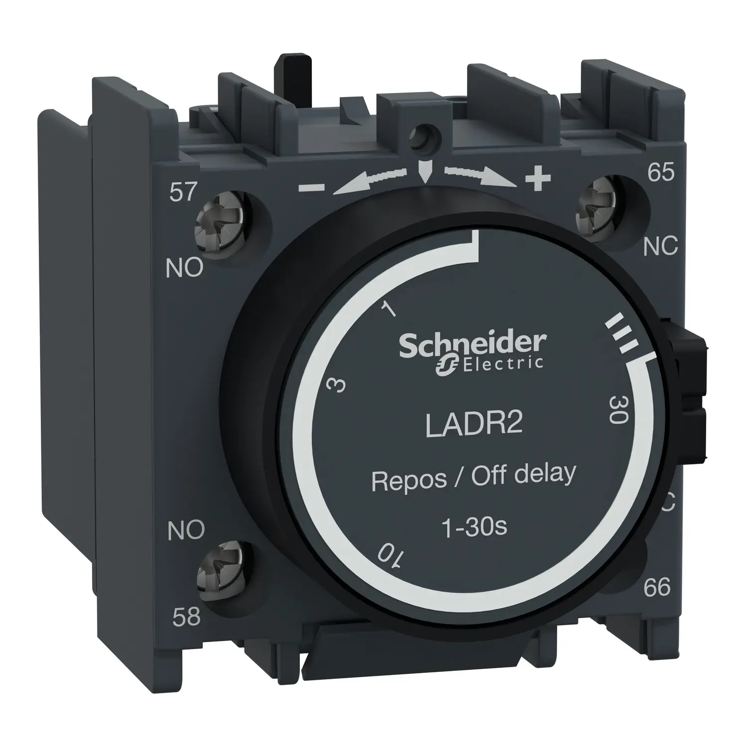 Produktfoto 1 von Zeitblock, rückfallverzögert, 1 - 30s, Schraubanschluss