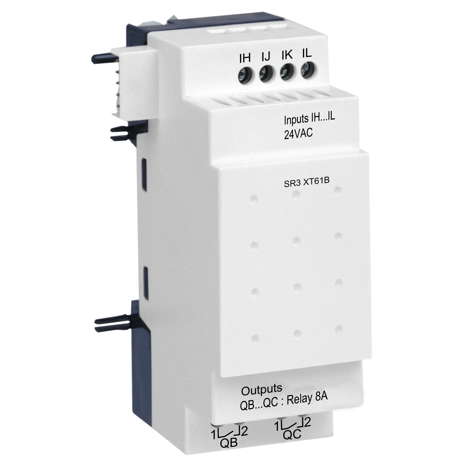 Produktfoto 1 von Digitales Ein-/Ausgangsmodul, Zelio Logic, 6 E/A, 24 VAC, Relaisausgänge