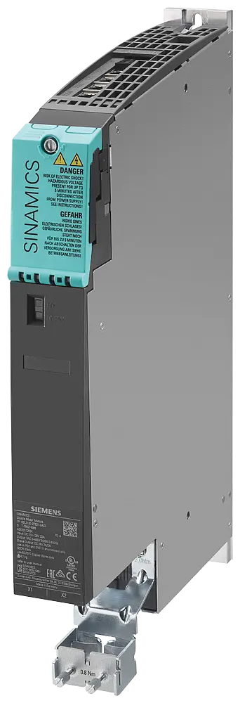 Produktfoto 1 von Siemens 6SL3120-2TE21-0AD0 - SINAMICS S120 Double Motor Module Eingang: DC 600V