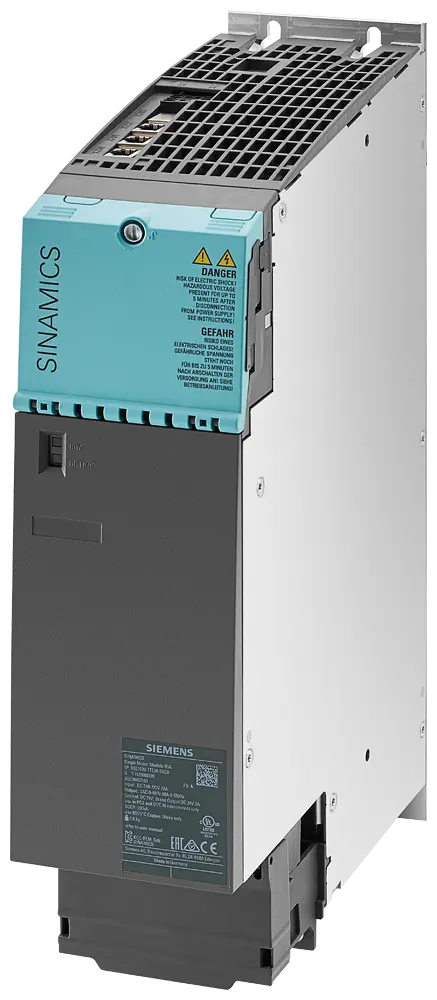 Produktfoto 1 von Siemens 6SL3120-1TE26-0AC0 - SINAMICS S120 Single Motor-Module Eingang: DC 600V