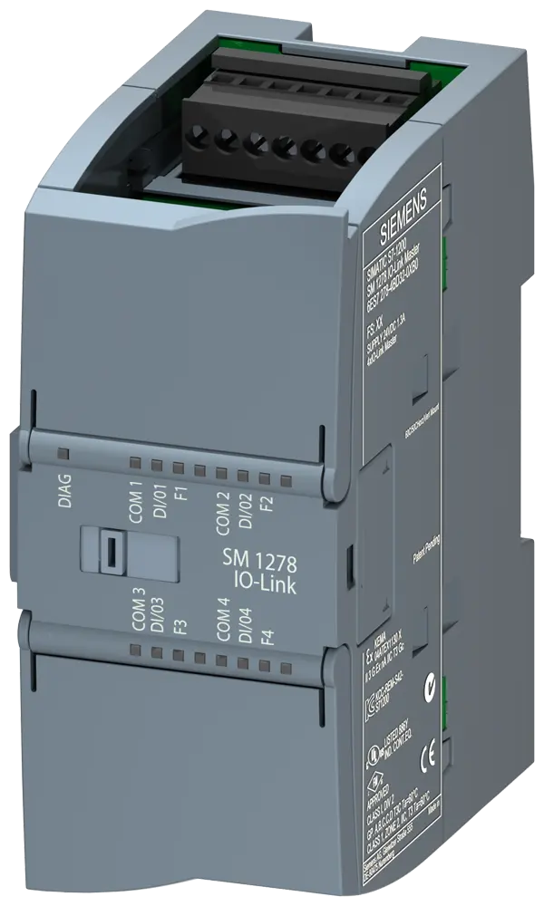 Produktfoto 1 von Siemens 6ES7278-4BD32-0XB0 - SIMATIC S7-1200, SM1278 IO-Link, 4xIO-Link Master