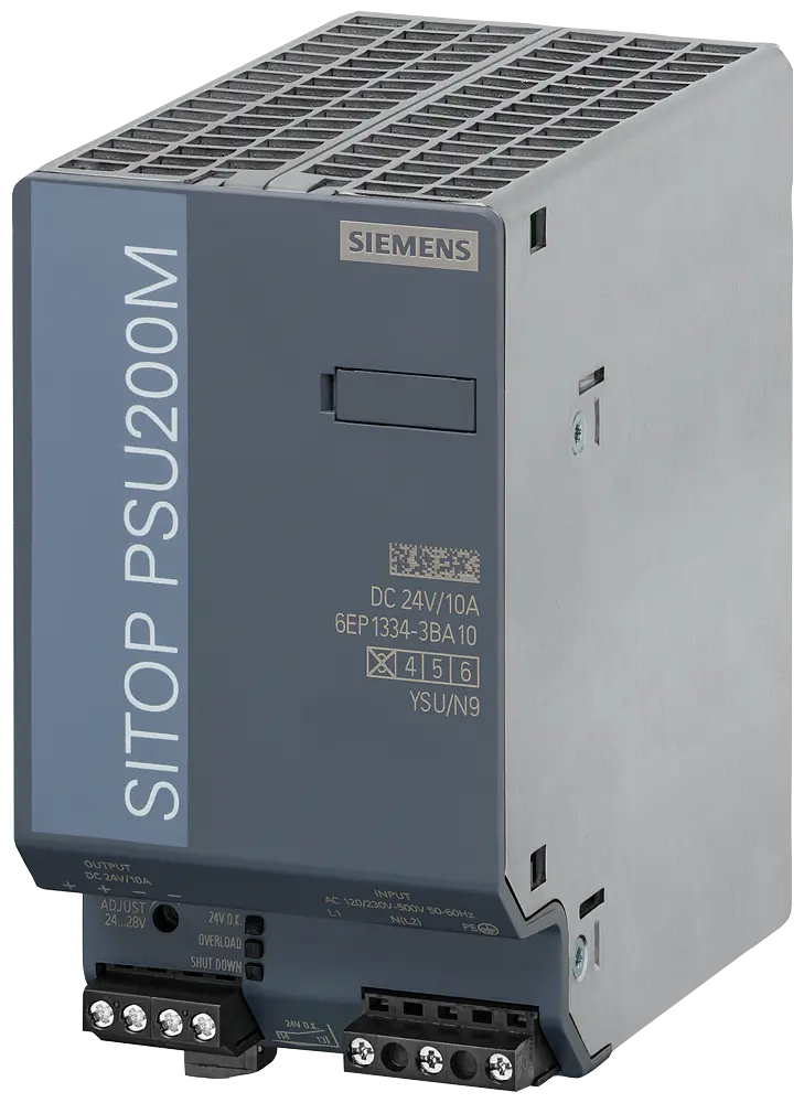 Produktfoto 1 von Siemens 6EP1334-3BA10 - SITOP PSU200M 10 A Geregelte Stromversorgung Einga