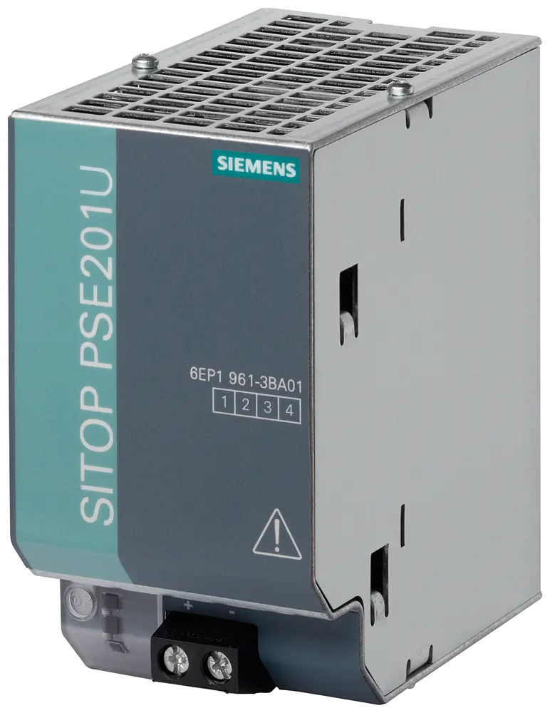 Produktfoto 1 von Siemens 6EP1961-3BA01 - SITOP PSE201U Puffermodul Pufferzeit 100 ms bis 10