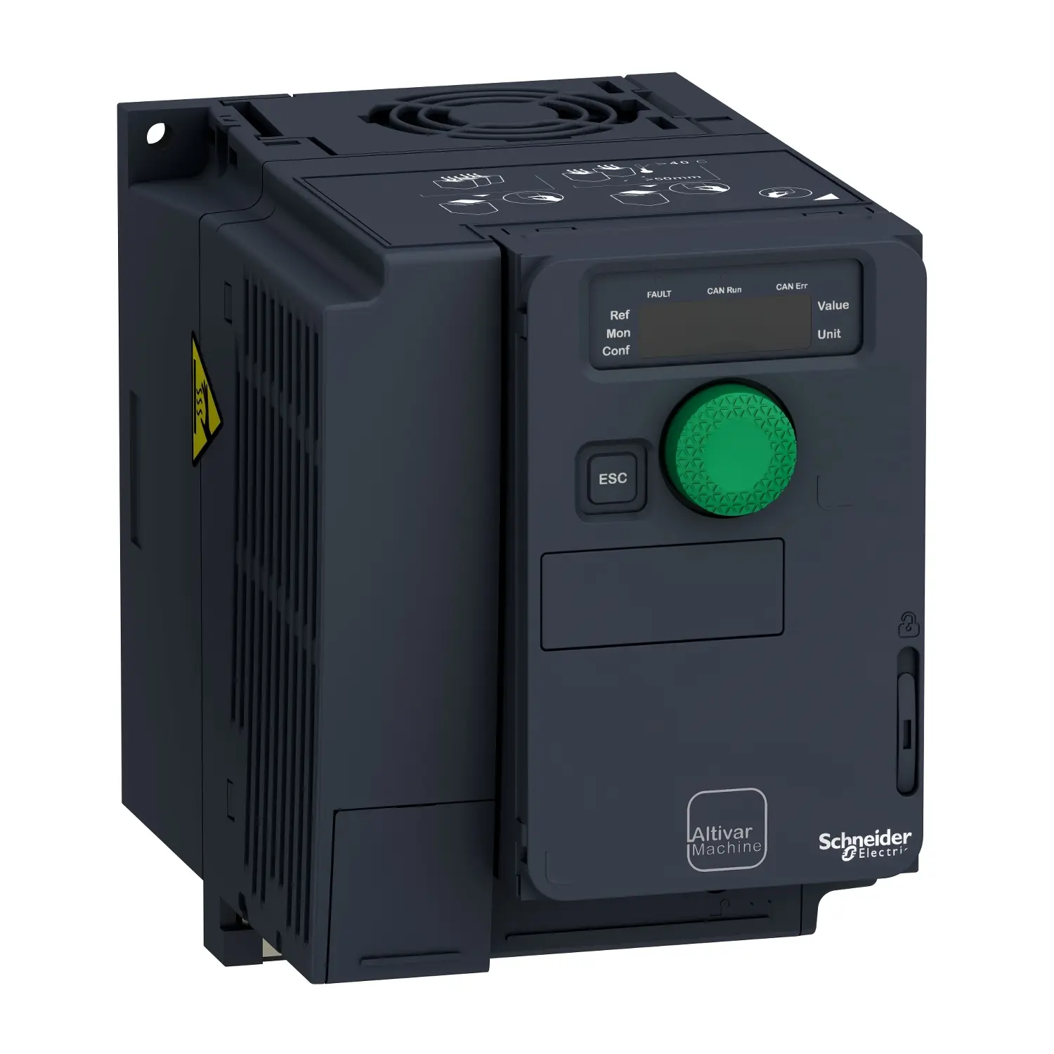 Produktfoto 1 von Frequenzumrichter ATV320, 1,1kW, 200-240V, 1 phasig, Kompakt