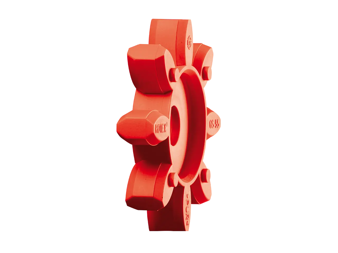 Produktfoto 1 von ROTEX GS 5 Zahnkranz 98 Sh-A-GS rot KTR 550051000002