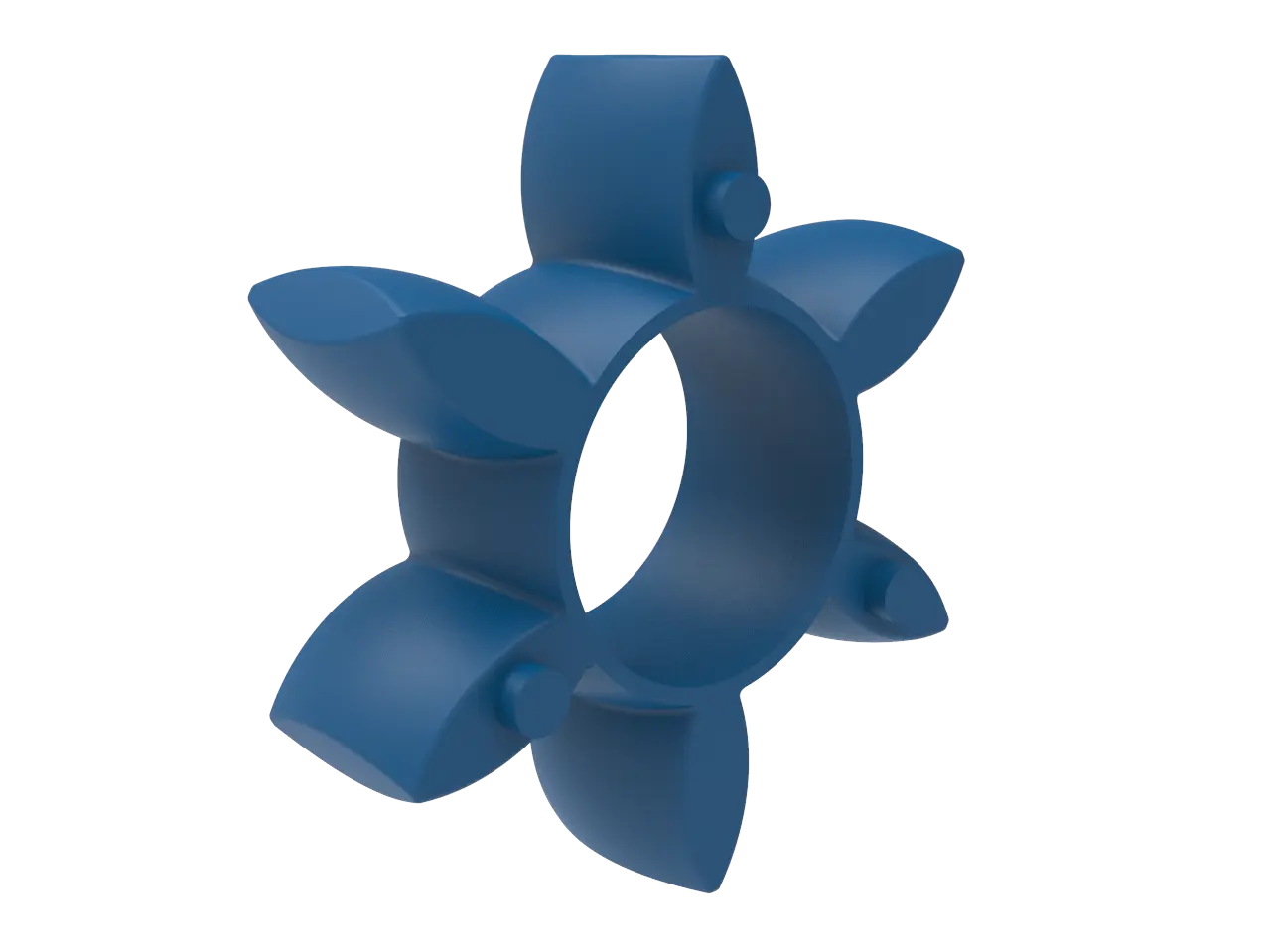 Produktfoto 1 von ROTEX 19 Zahnkranz 80 Sh-A blau KTR 020191000003