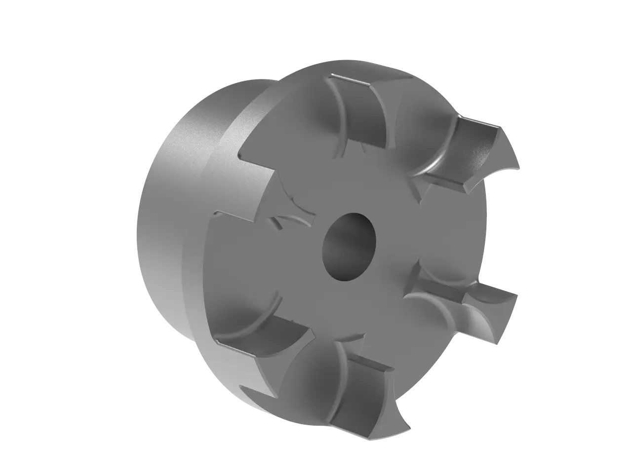 Produktfoto 1 von ROTEX 180 GGG Nabe Ø80 vorgebohrt Bauteil 1 KTR 021804000050