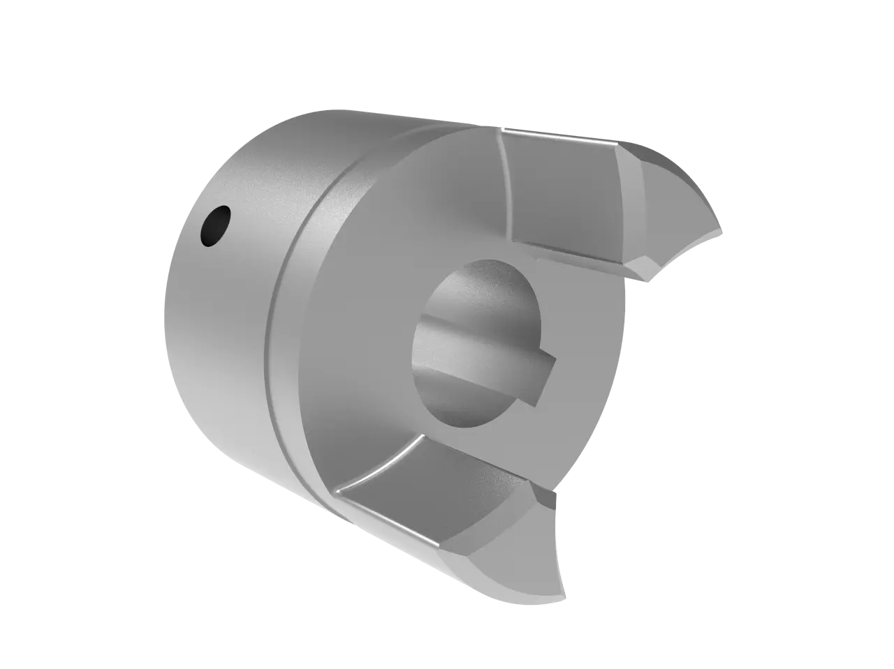Produktfoto 1 von ROTEX 14 ST Nabe 1.0 Ø12H7 Nut DIN 6885/1-JS9 Bauteil 1b KTR 020145111200