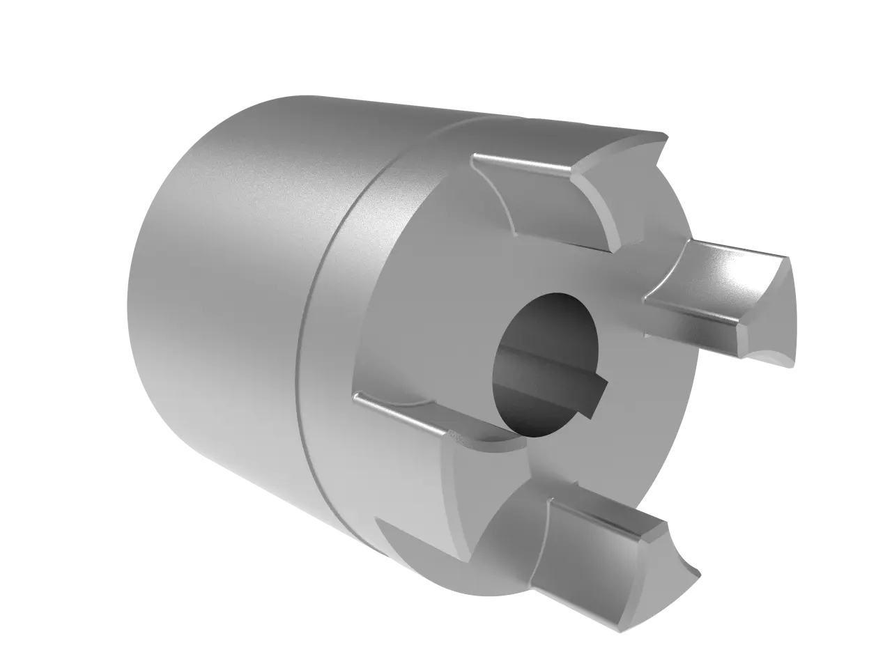 Produktfoto 1 von ROTEX 28 ST Nabe 1.0 Ø25H7 Nut DIN 6885/1-JS9 Bauteil 1b KTR 020285112500