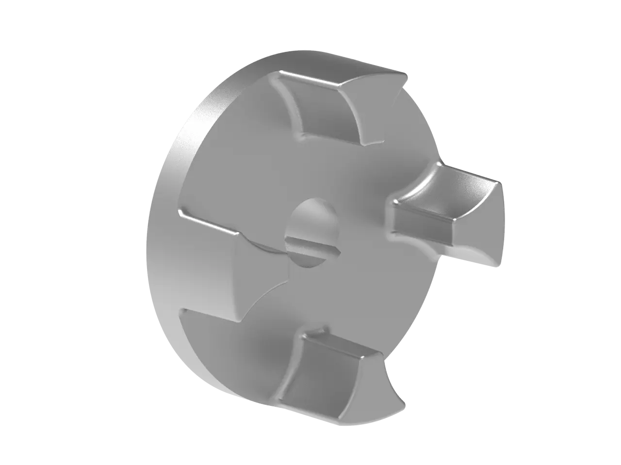 Produktfoto 1 von ROTEX 28 ALU Nabe Kegel N/2a 1:8 Ø17,287 Nut 4JS9 Bauteil 1 KTR 020286031741
