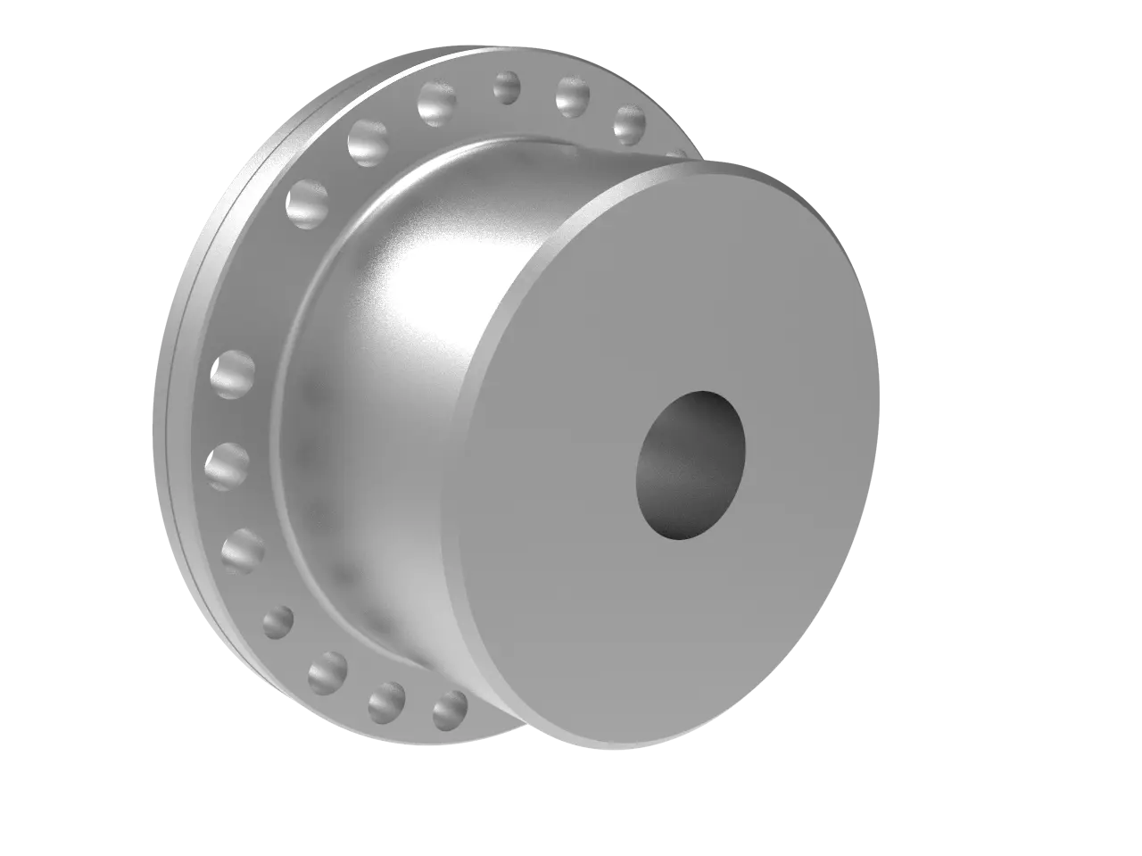 Produktfoto 1 von ROTEX 180 ST K-Flansch Ø80 vorgebohrt Bauteil 4N KTR 021805200050