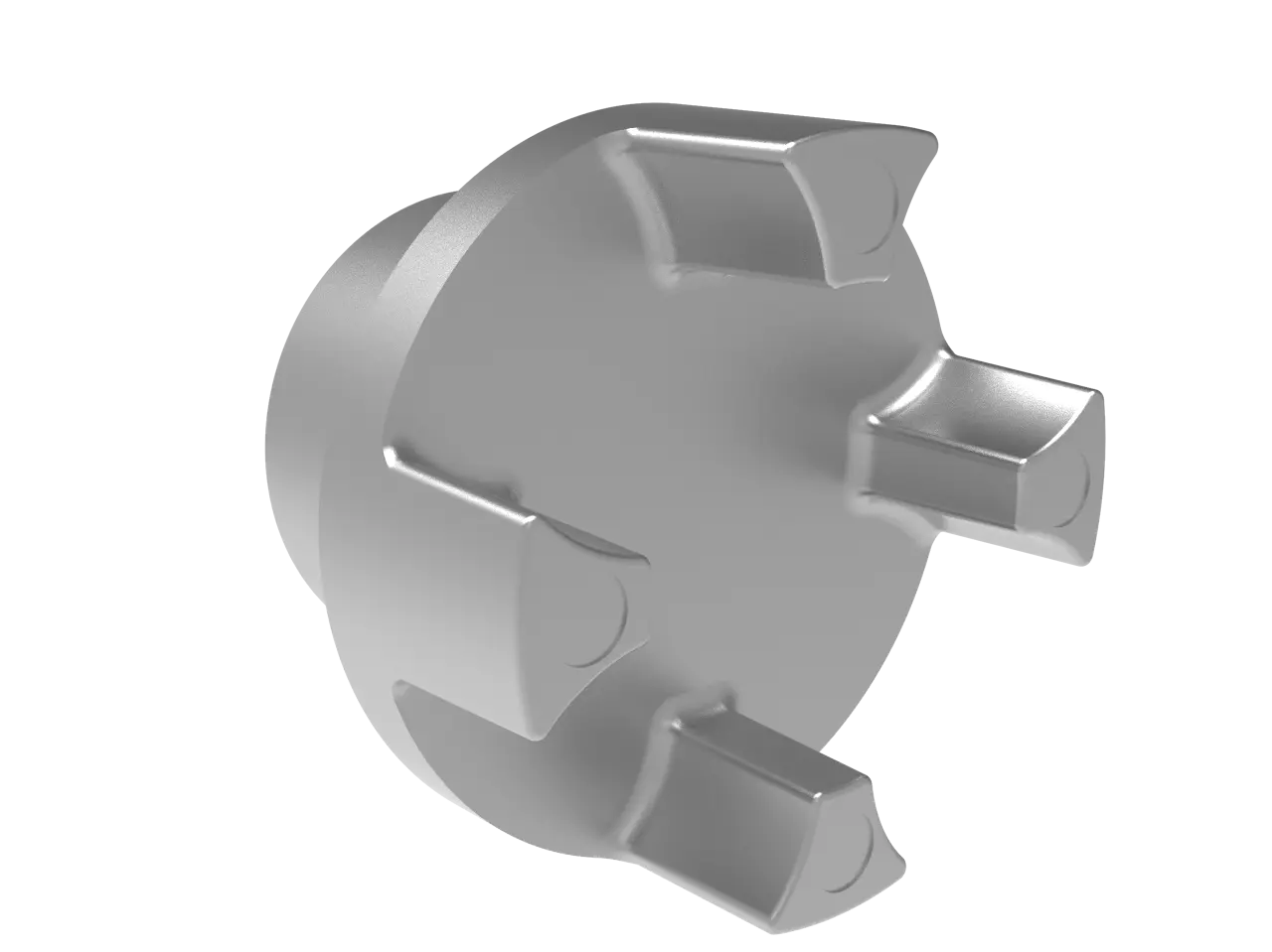 Produktfoto 1 von ROTEX 28 ALU Nabe ungebohrt Bauteil 1 KTR 020286000040