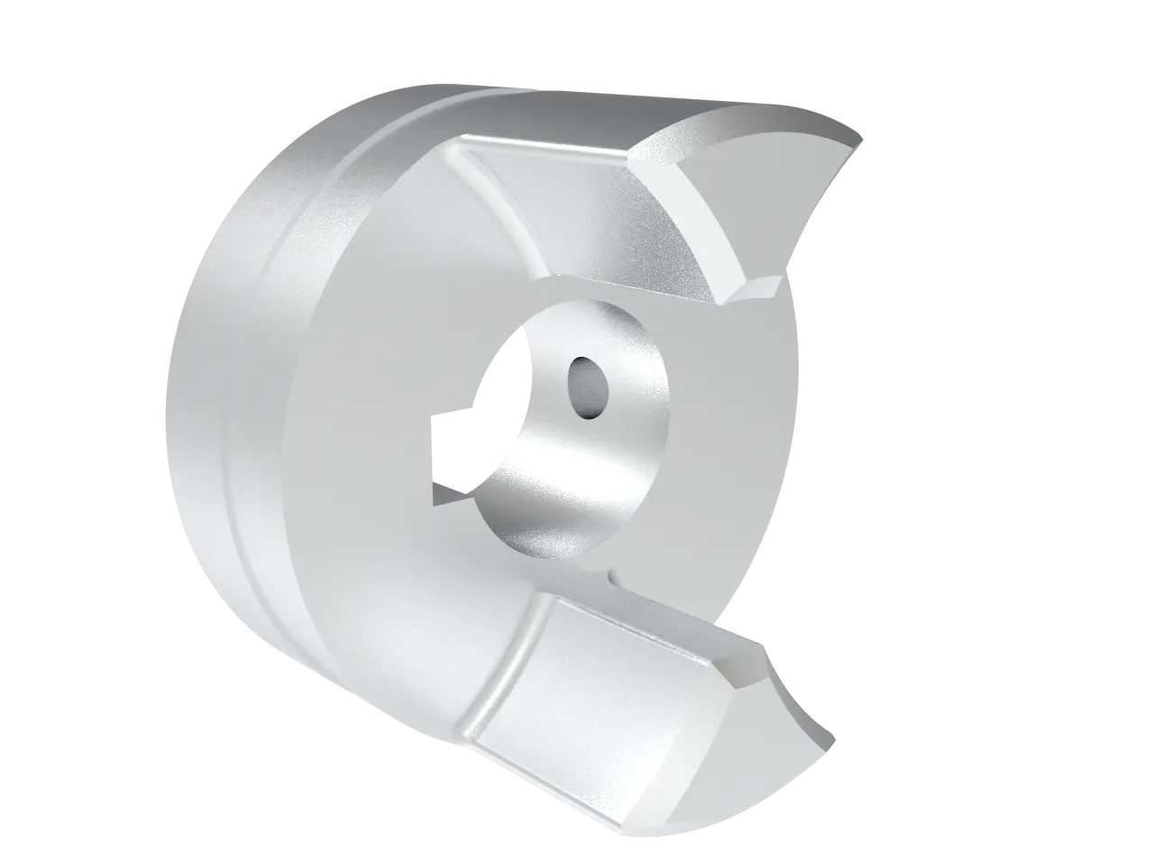Produktfoto 1 von ROTEX GS 14 AL-H Nabe 1.0 Ø10H7 Nut DIN 6885/1-JS9 KTR 550147101000