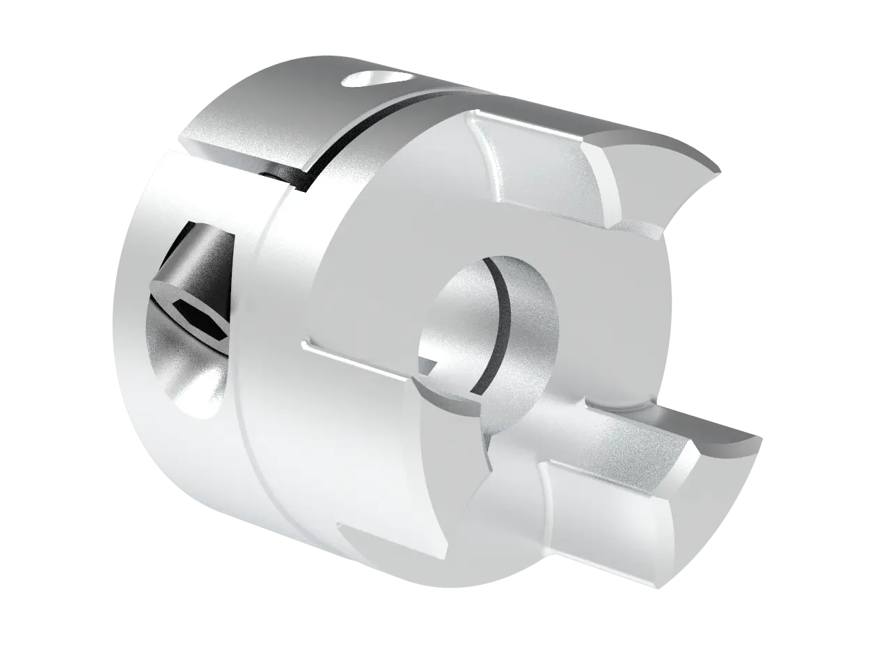 Produktfoto 1 von ROTEX GS 19 AL-H Klemmnabe 2.6 Ø10H7 Nut KTR 550197151049