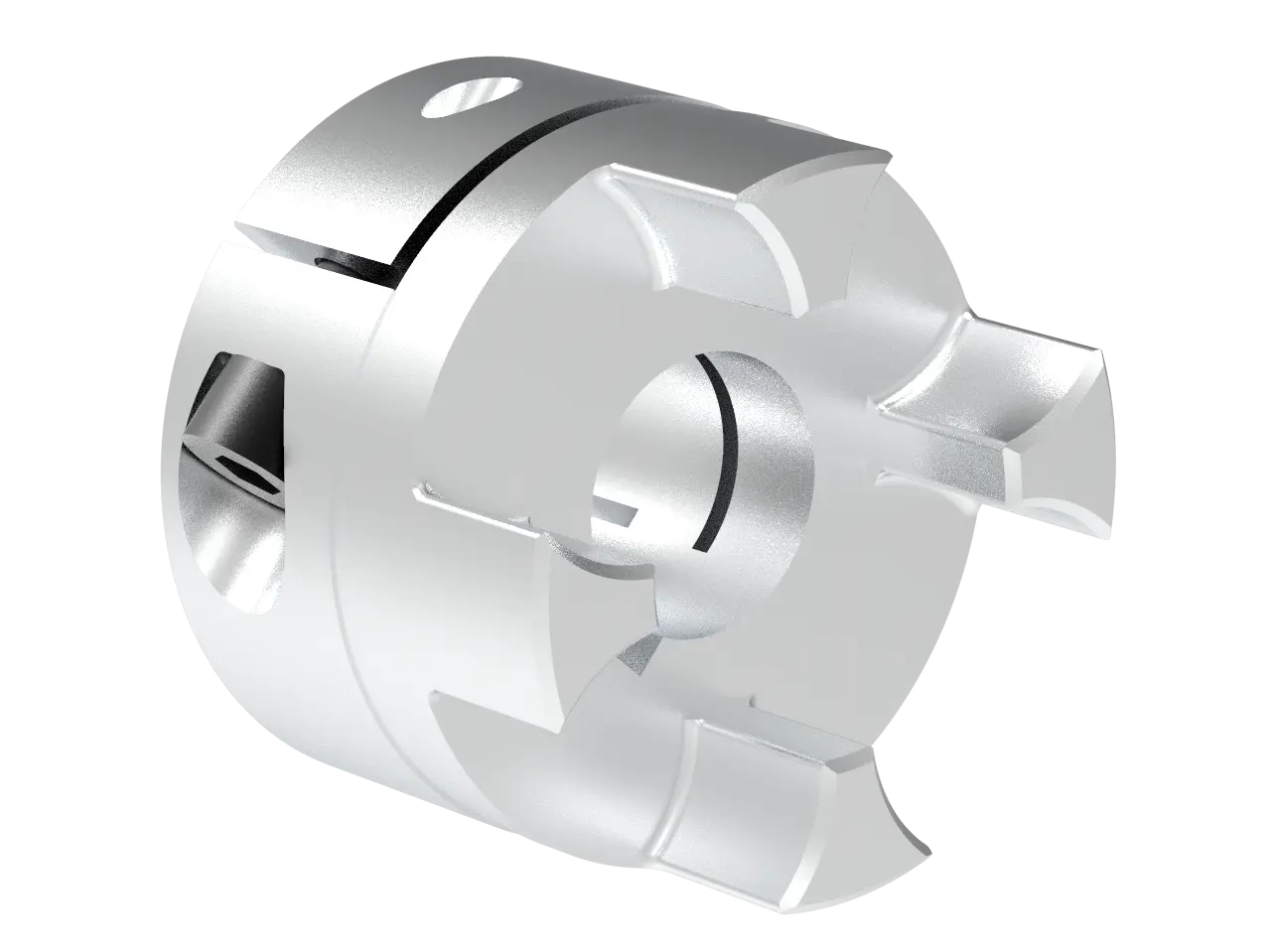 Produktfoto 1 von ROTEX GS 38 AL-H Klemmnabe 2.6 Ø30H7 Nut KTR 550387153049