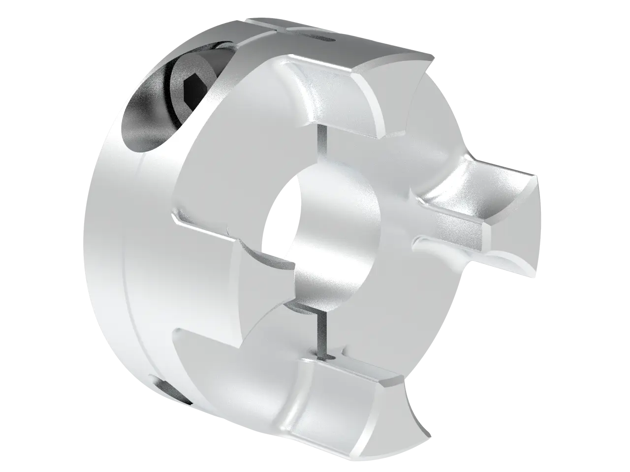 Produktfoto 1 von ROTEX GS 28 AL-H Klemmnabe C 2.8 Ø19H7 ohne Nut KTR 550287161951