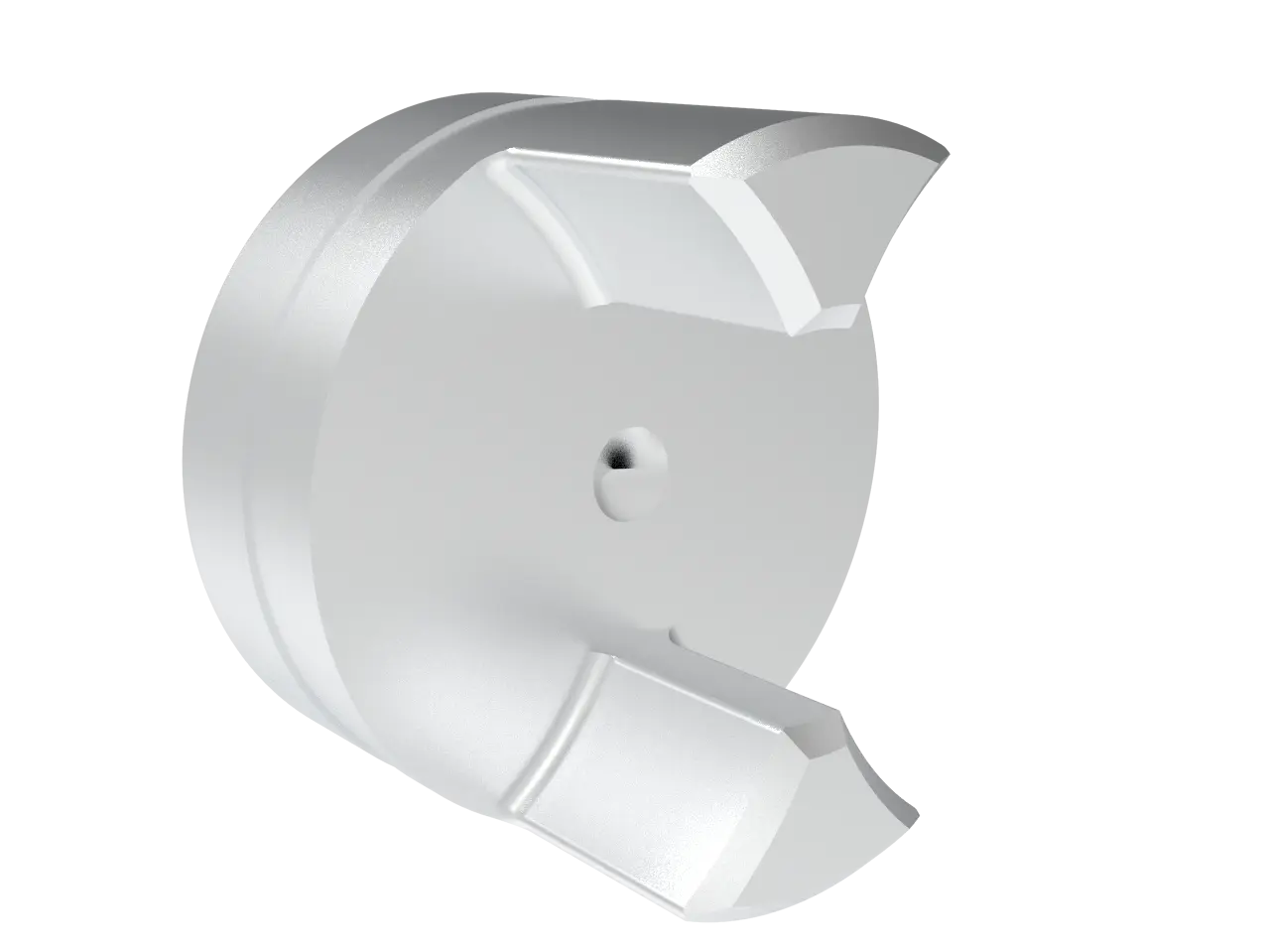 Produktfoto 1 von ROTEX GS 7 AL-H Nabe ungebohrt KTR 550077100040