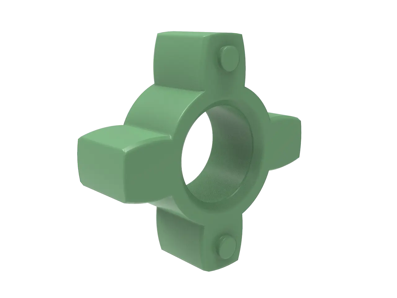 Produktfoto 1 von ROTEX GS 8 Zahnkranz 64 Sh-D-GS grün Innen Ø6,2+0,2 KTR 550081000025