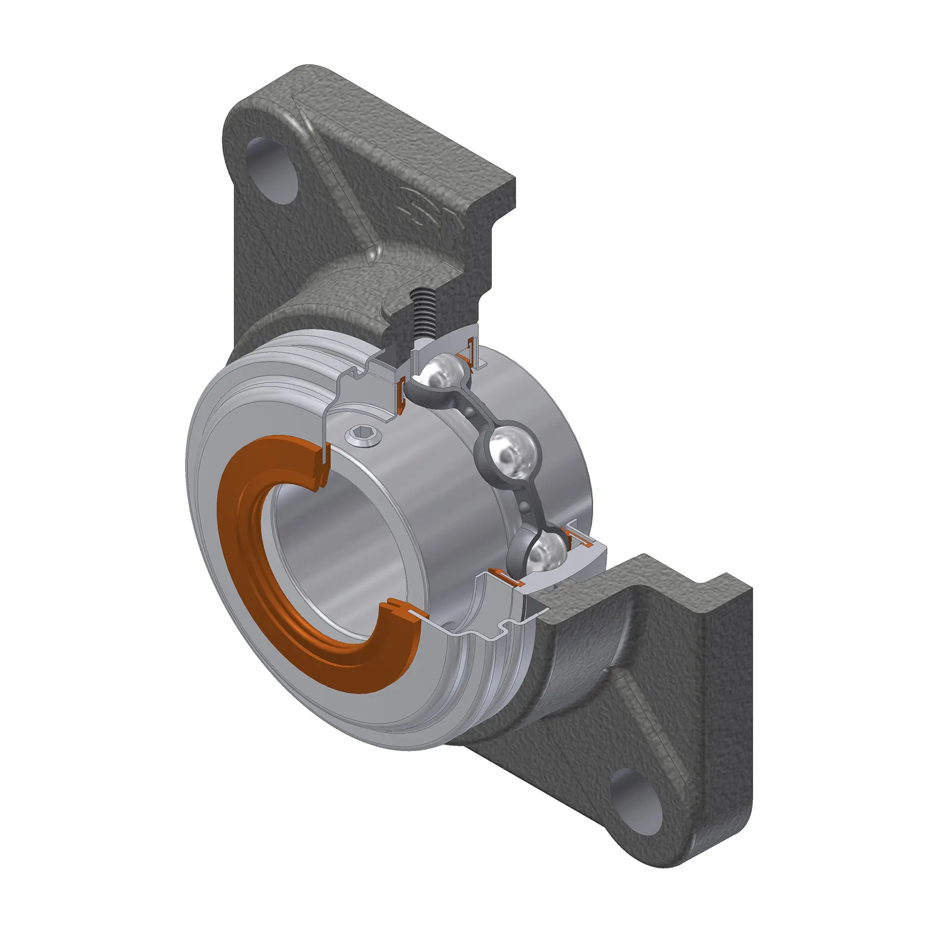 Produktfoto 1 von Flanschlager SUCF 210 CC SNR