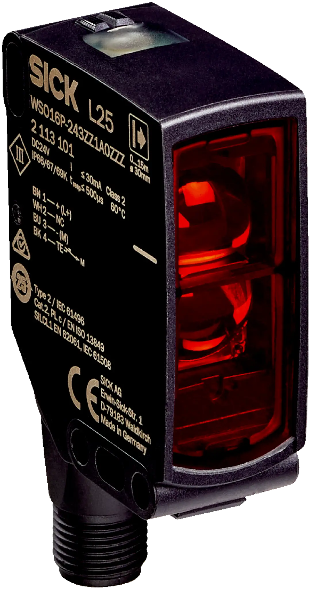 Produktfoto 1 von Sicherheitslichtschranken, WSO16P-243ZZ1A0ZZZZLLZZZZZZZZ1