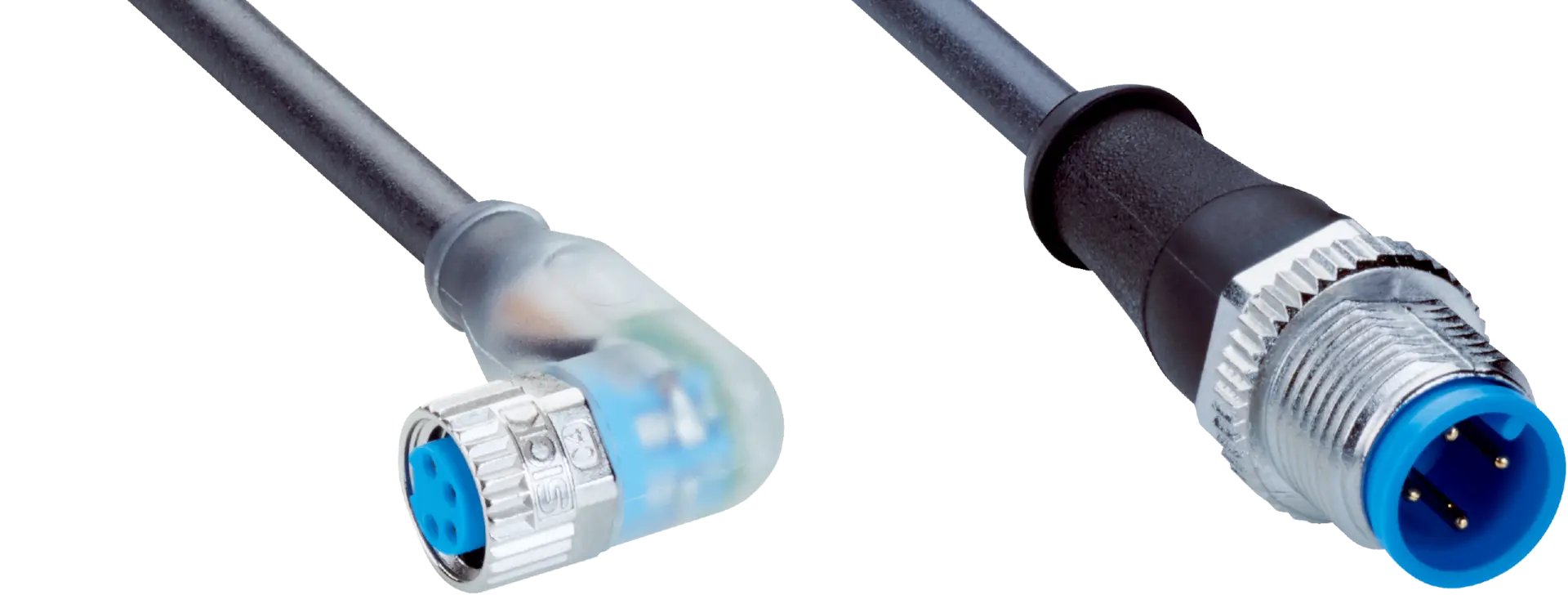 Produktfoto 1 von Steckverbinder und Leitungen, YI8U14-100UA3M2A14