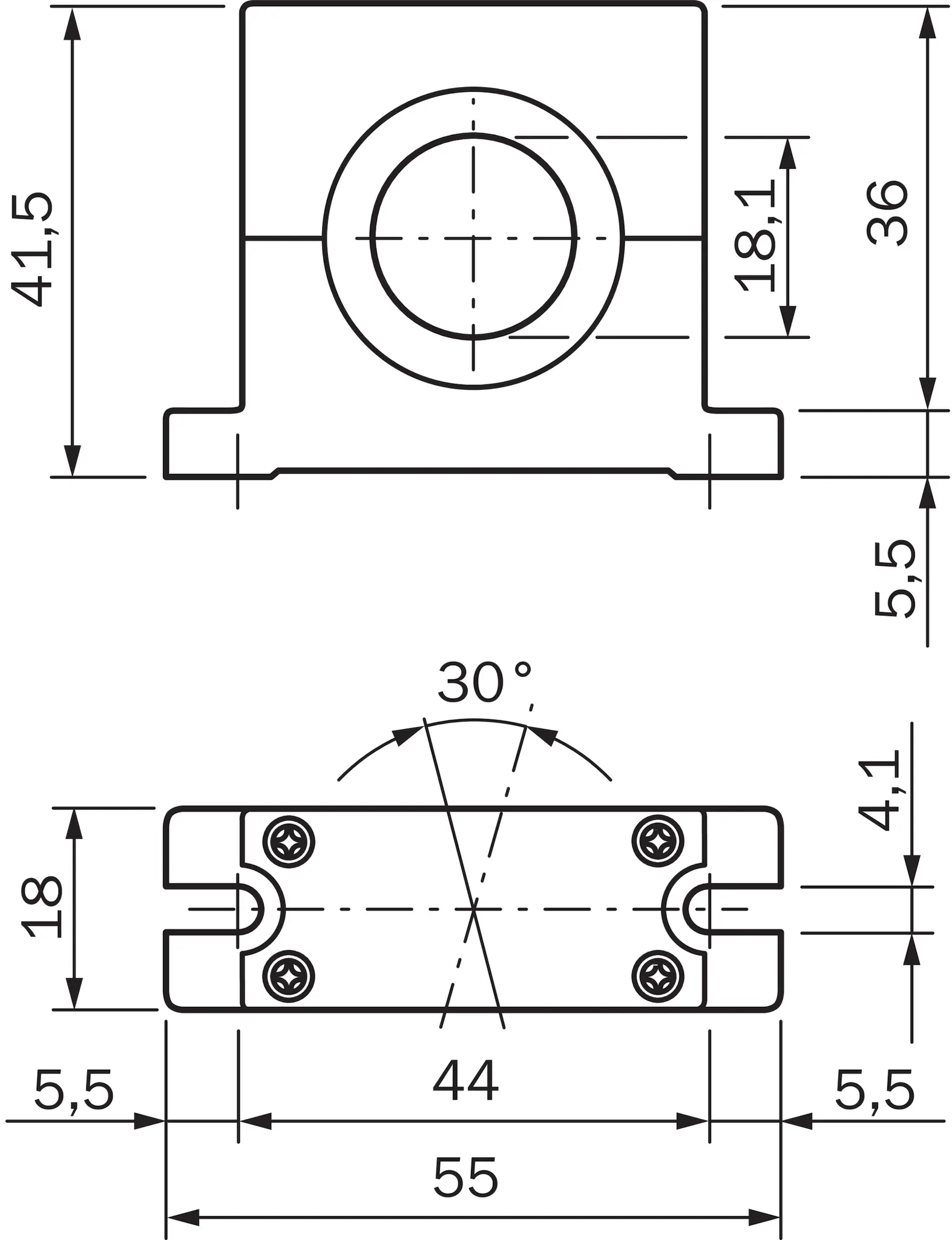 Produktfoto 1 von Befestigungstechnik, BEF-WN-M18-ST02