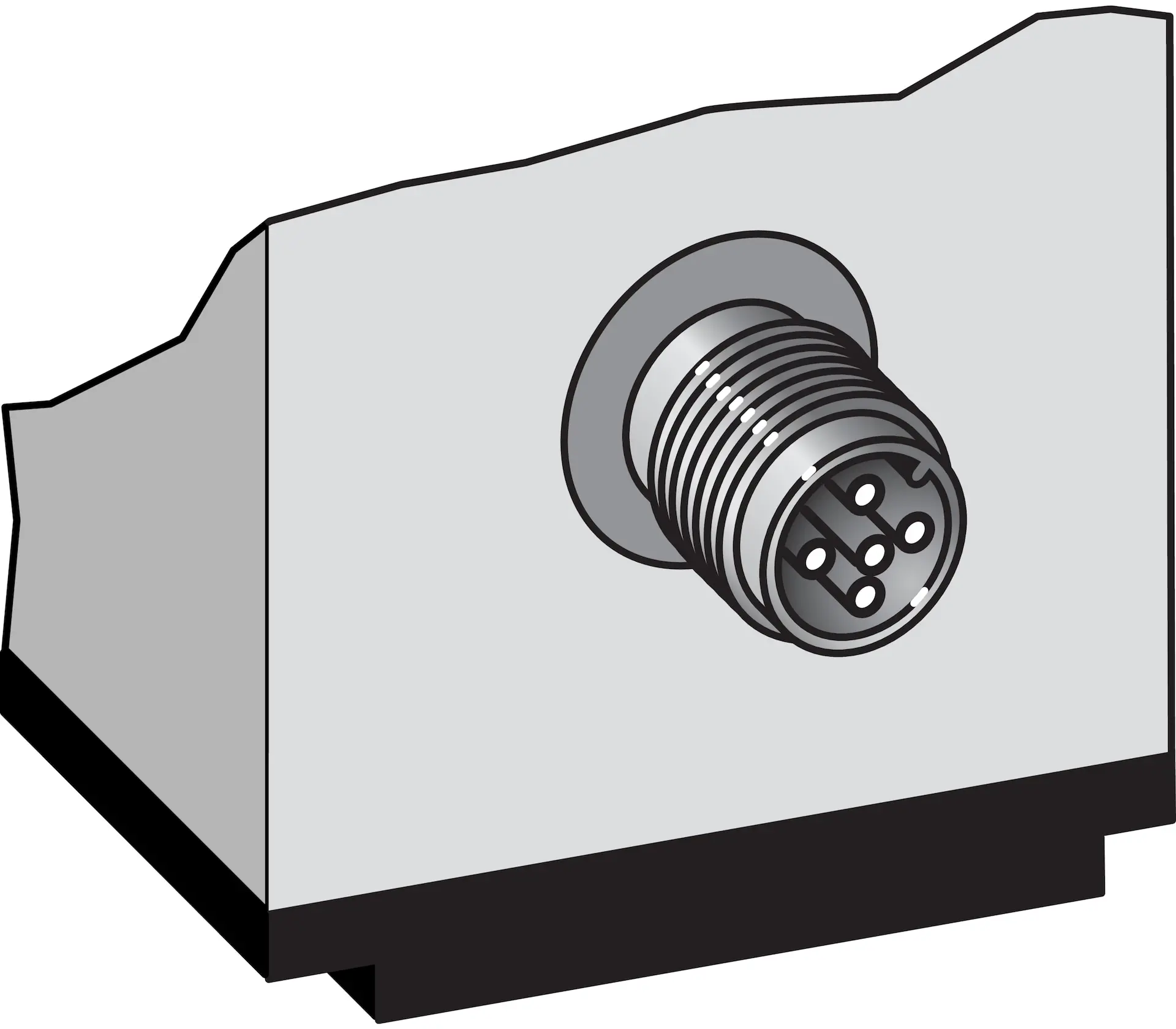 Produktfoto 1 von Laser-Distanzsensoren, DT500-A111S01