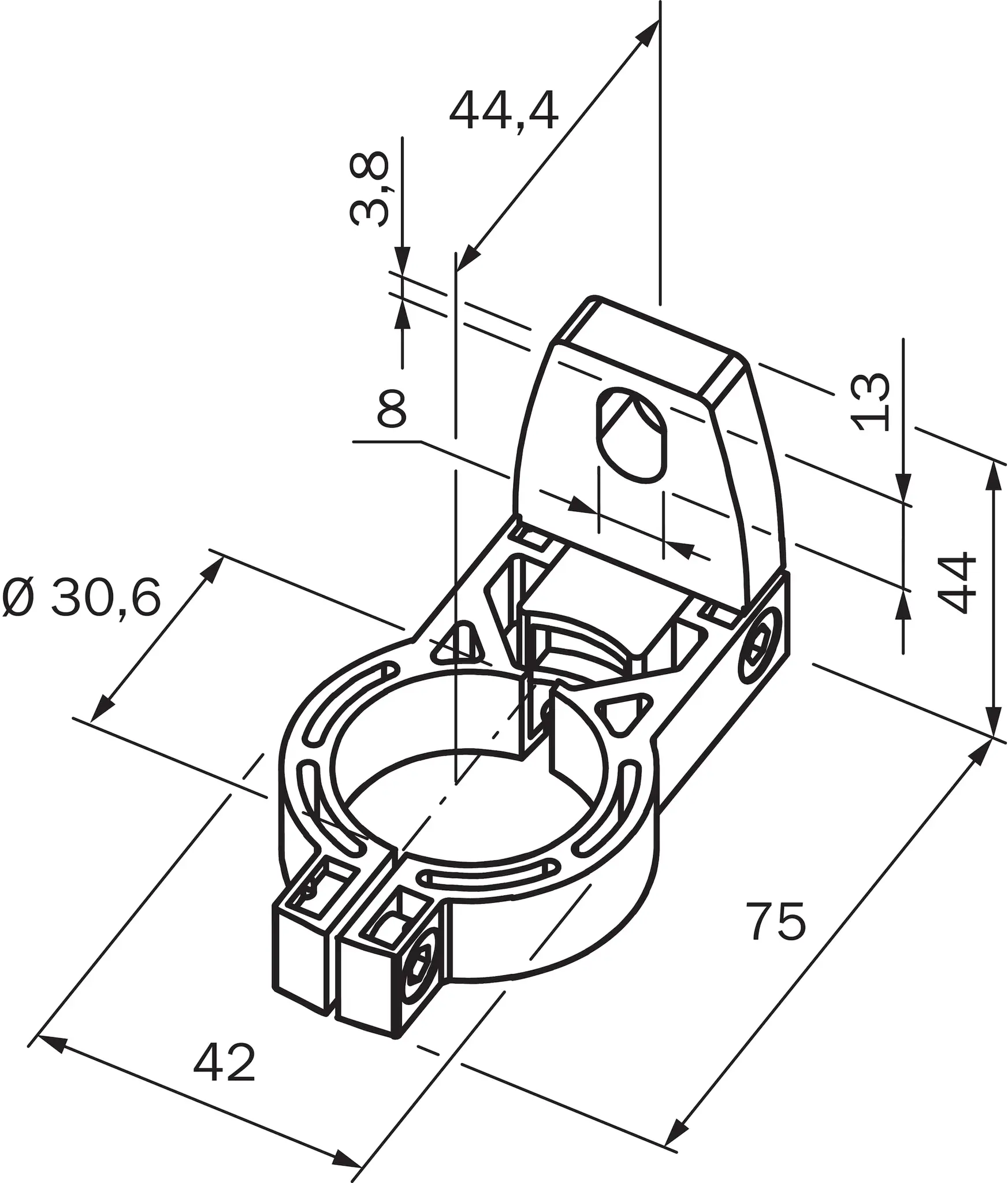 Produktfoto 1 von Befestigungstechnik, BEF-2SMMEAKU2
