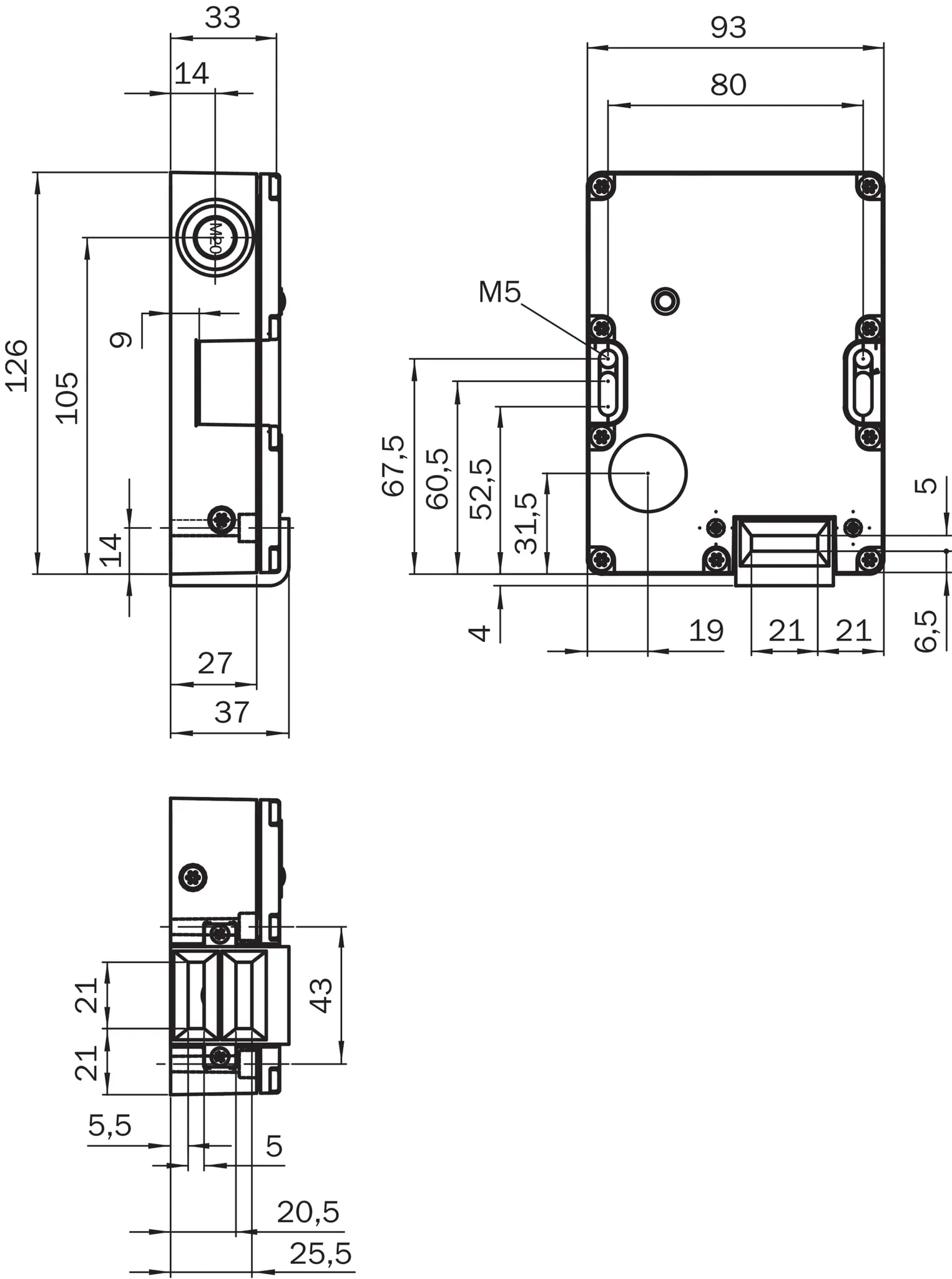Produktfoto 1 von Sicherheitsschalter, i200-M0413 Lock