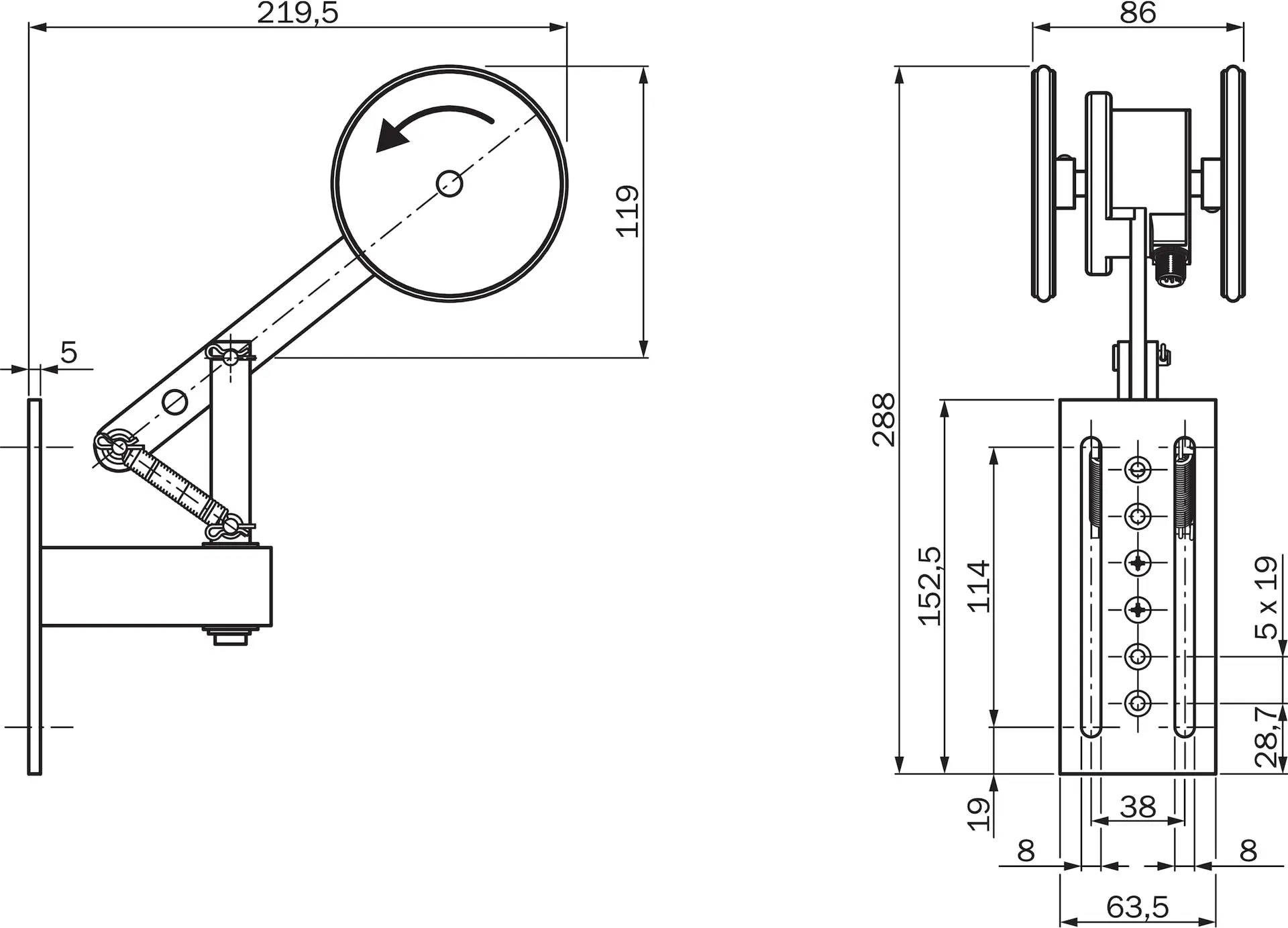 Produktfoto 1 von Messrad-Encoder, DFV60A-22PC00S08