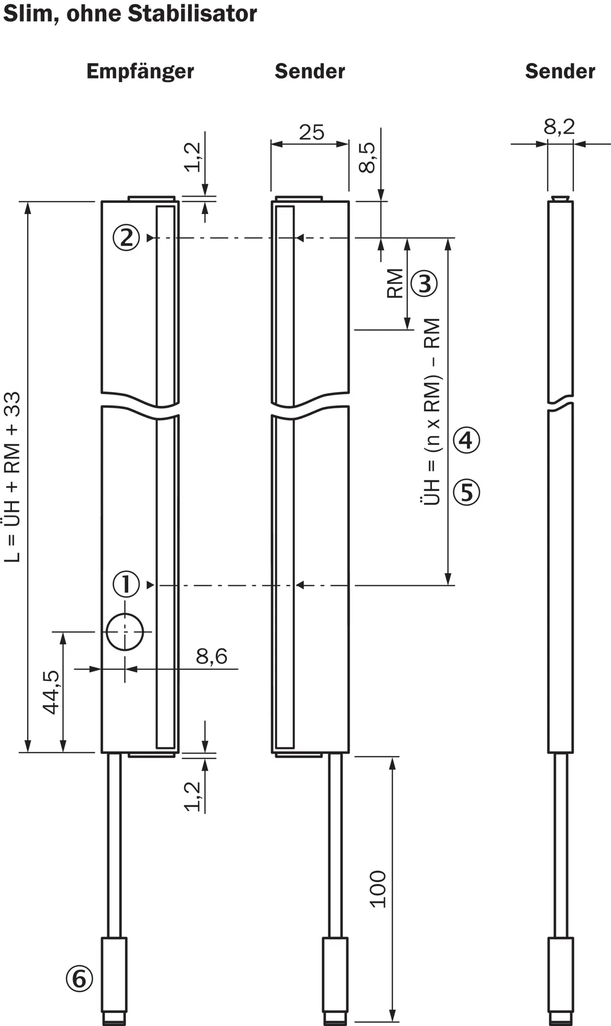 Produktfoto 1 von Automatisierungs-Lichtgitter, SPL-S280PPS1W04