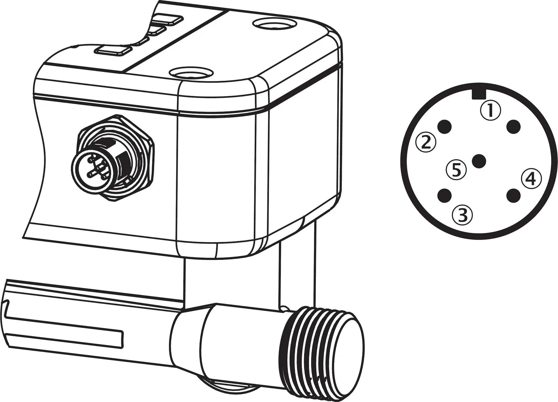 Produktfoto 1 von Durchflusssensoren, FFUC25-3G1IO