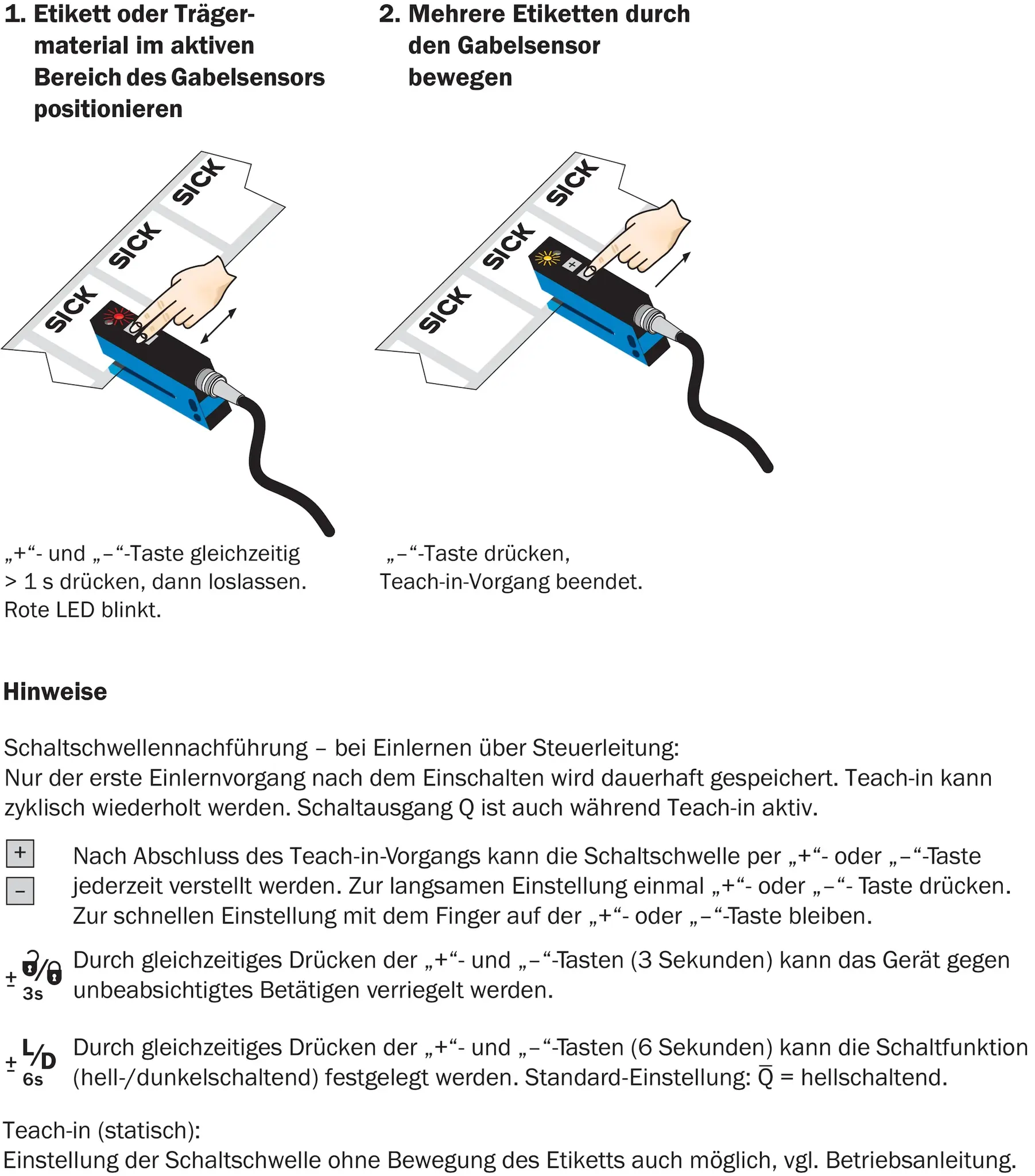 Produktfoto 1 von Gabelsensoren, WFS3-40P41C