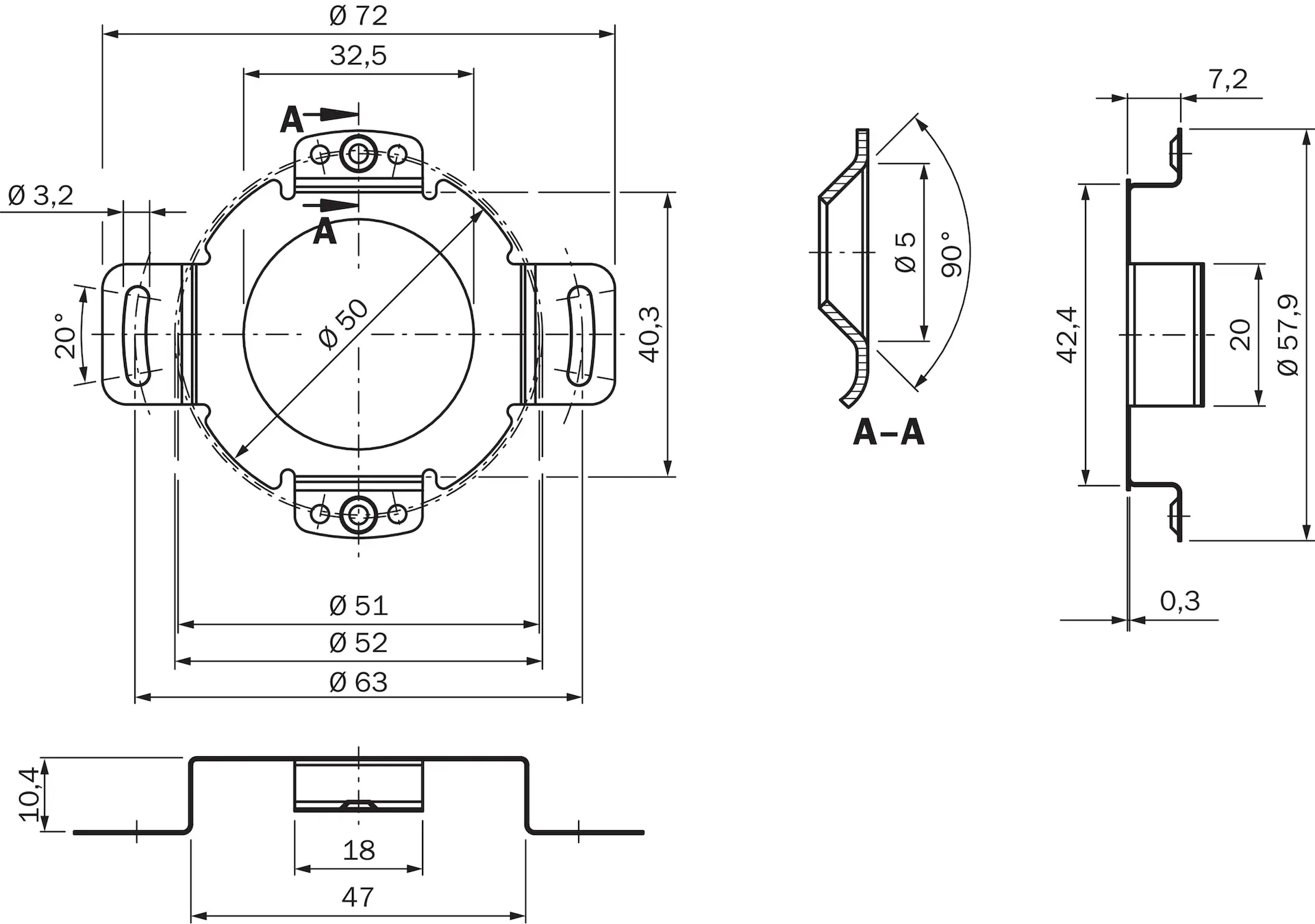 Produktfoto 1 von Befestigungstechnik, BEF-DS00XFX