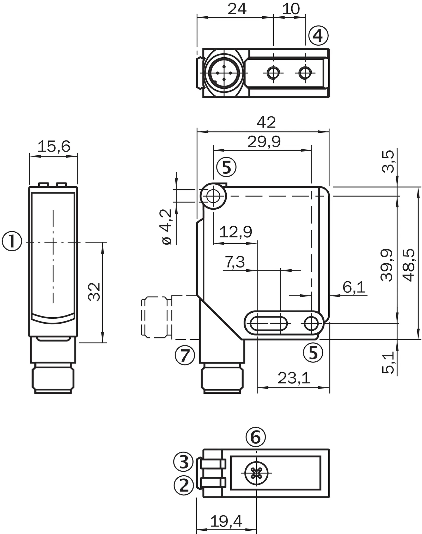 Produktfoto 1 von Lichttaster und Lichtschranken, WL12G-3N2502S08
