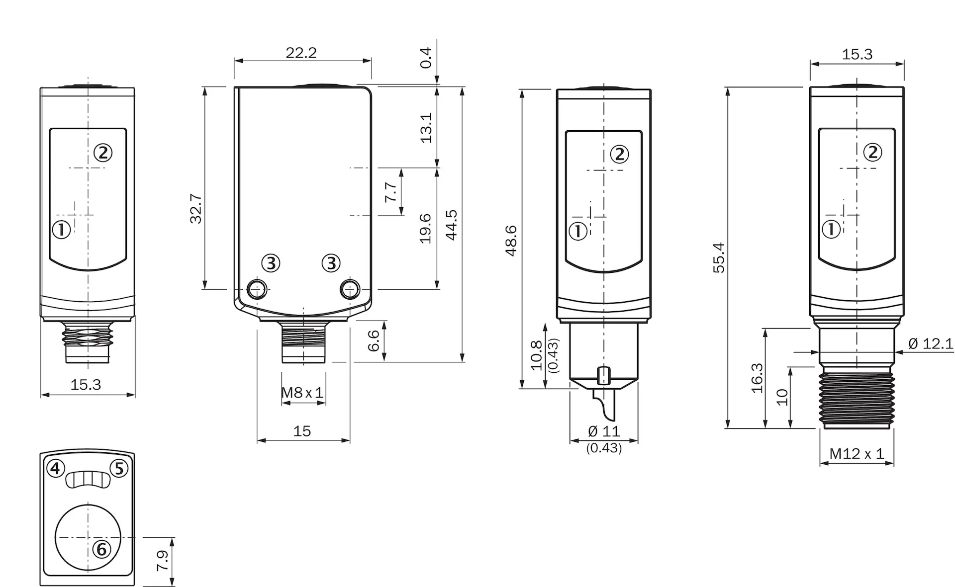 Produktfoto 1 von Lichttaster und Lichtschranken, WTB4S-3P2402VS09
