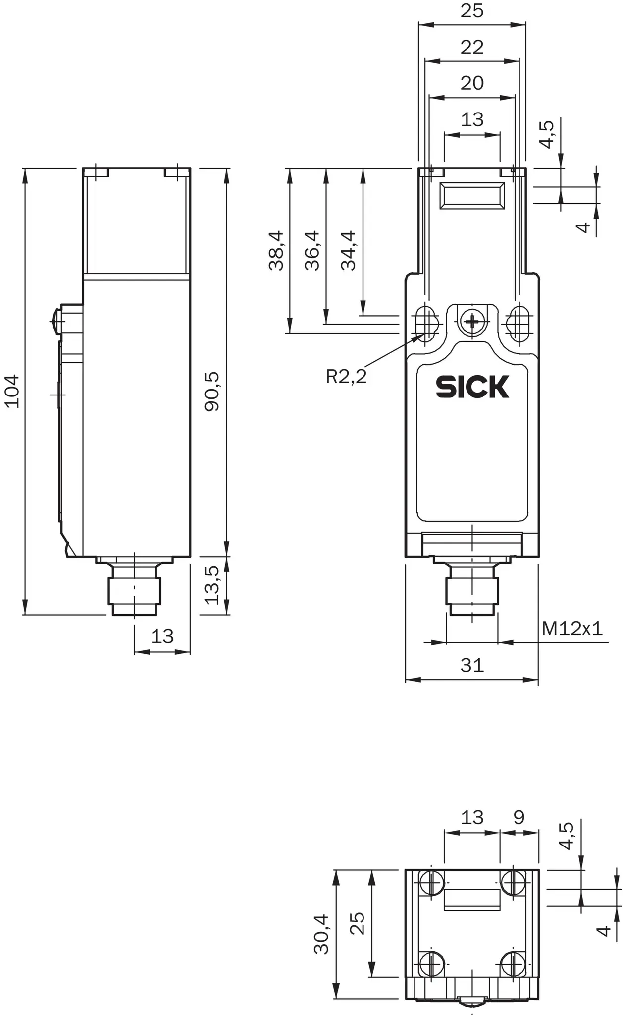 Produktfoto 1 von Sicherheitsschalter, i12-SB215