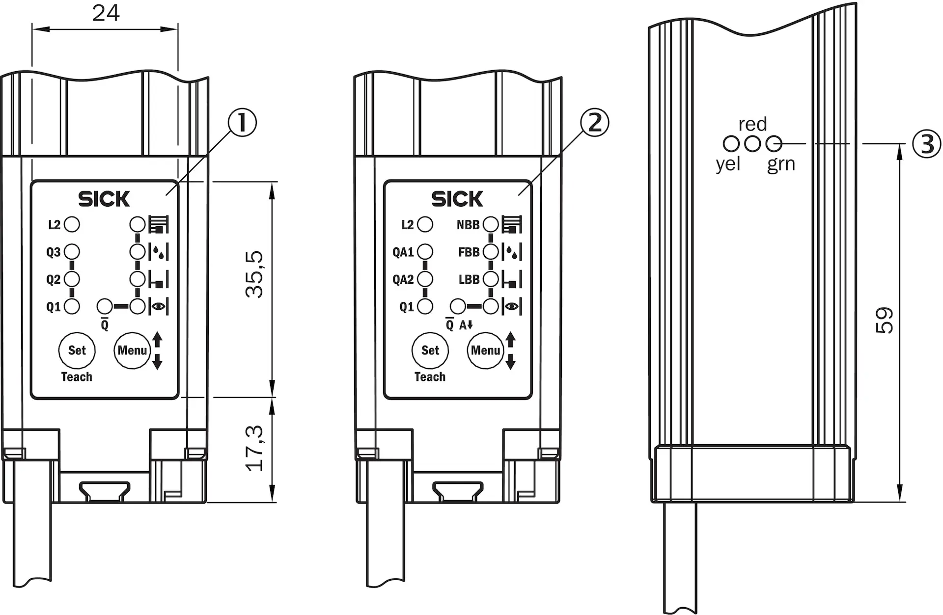 Automatisierungs-Lichtgitter, MLG10S-2990D10501