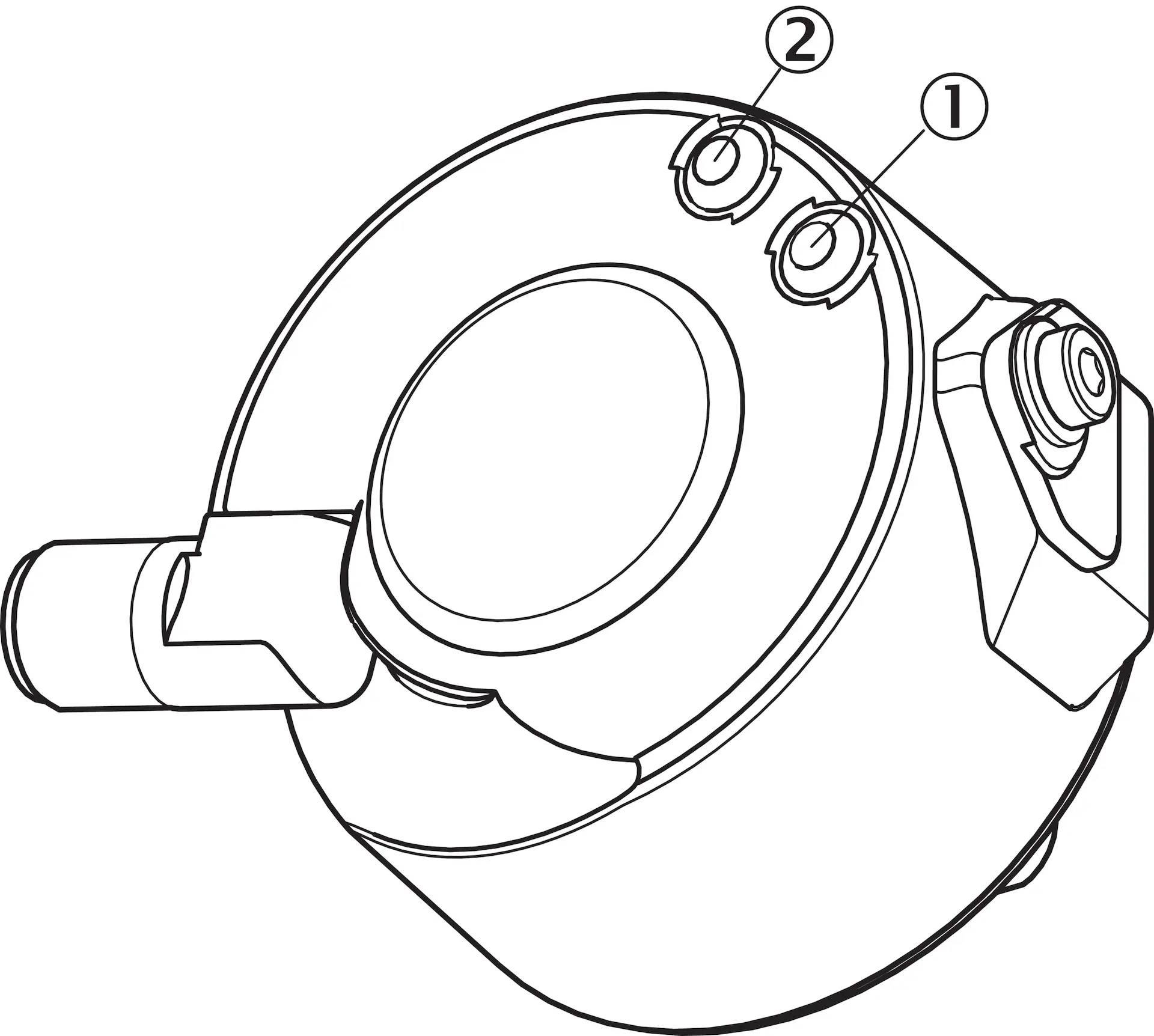 Produktfoto 1 von Messrad-Encoder, DUV60E-32KFACGB