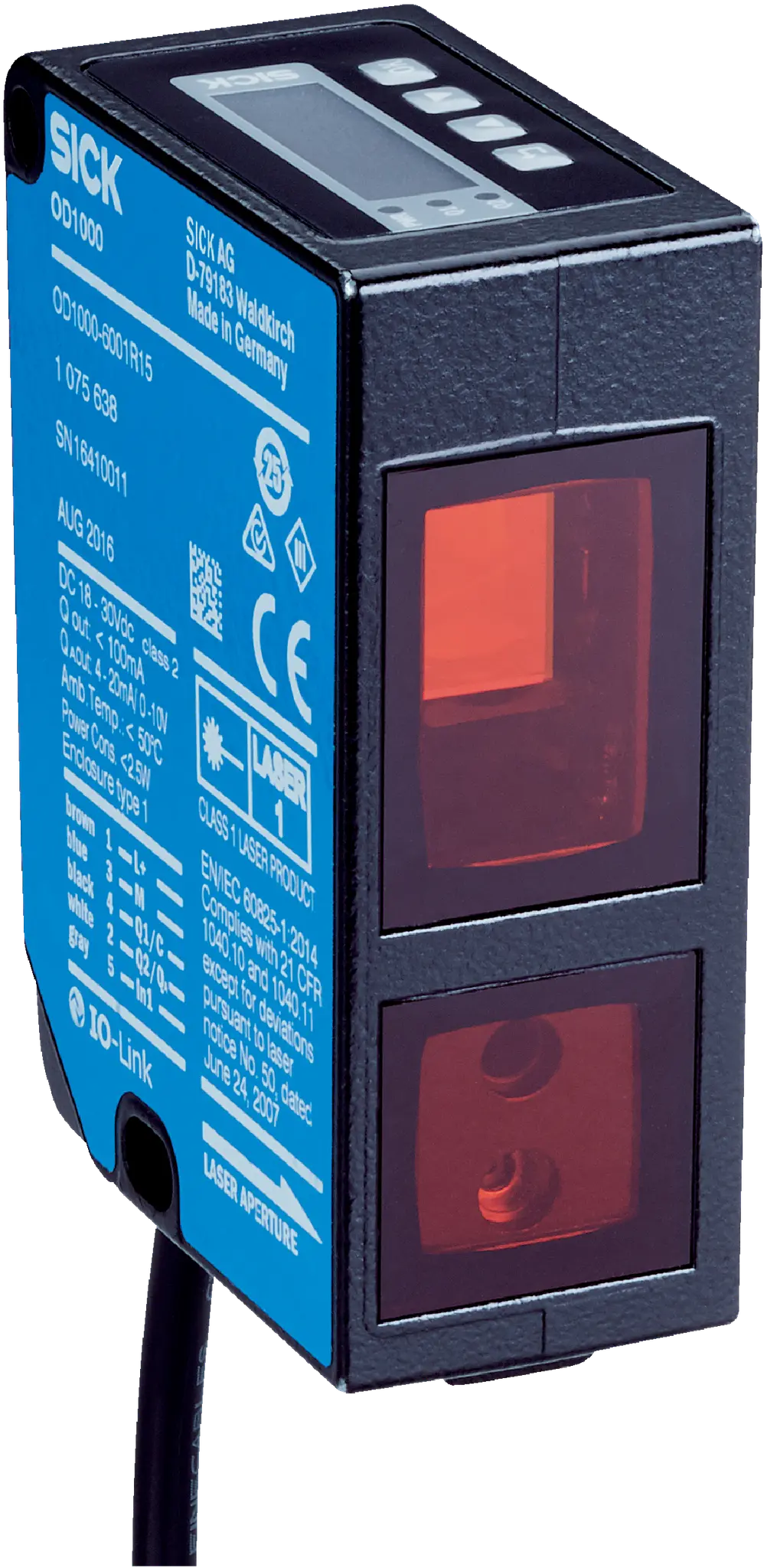 Produktfoto 1 von Laser-Distanzsensoren, OD1000-6001R15