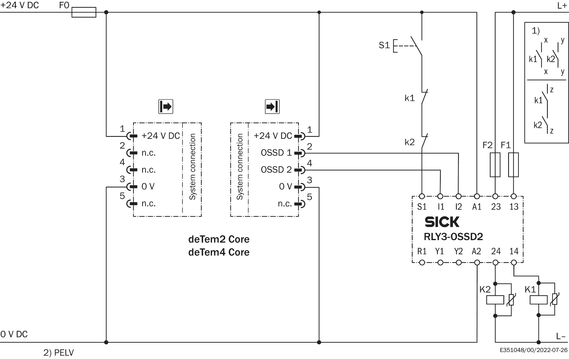 Produktfoto 1 von Sicherheitslichtschranken, M4C-EB03400A10