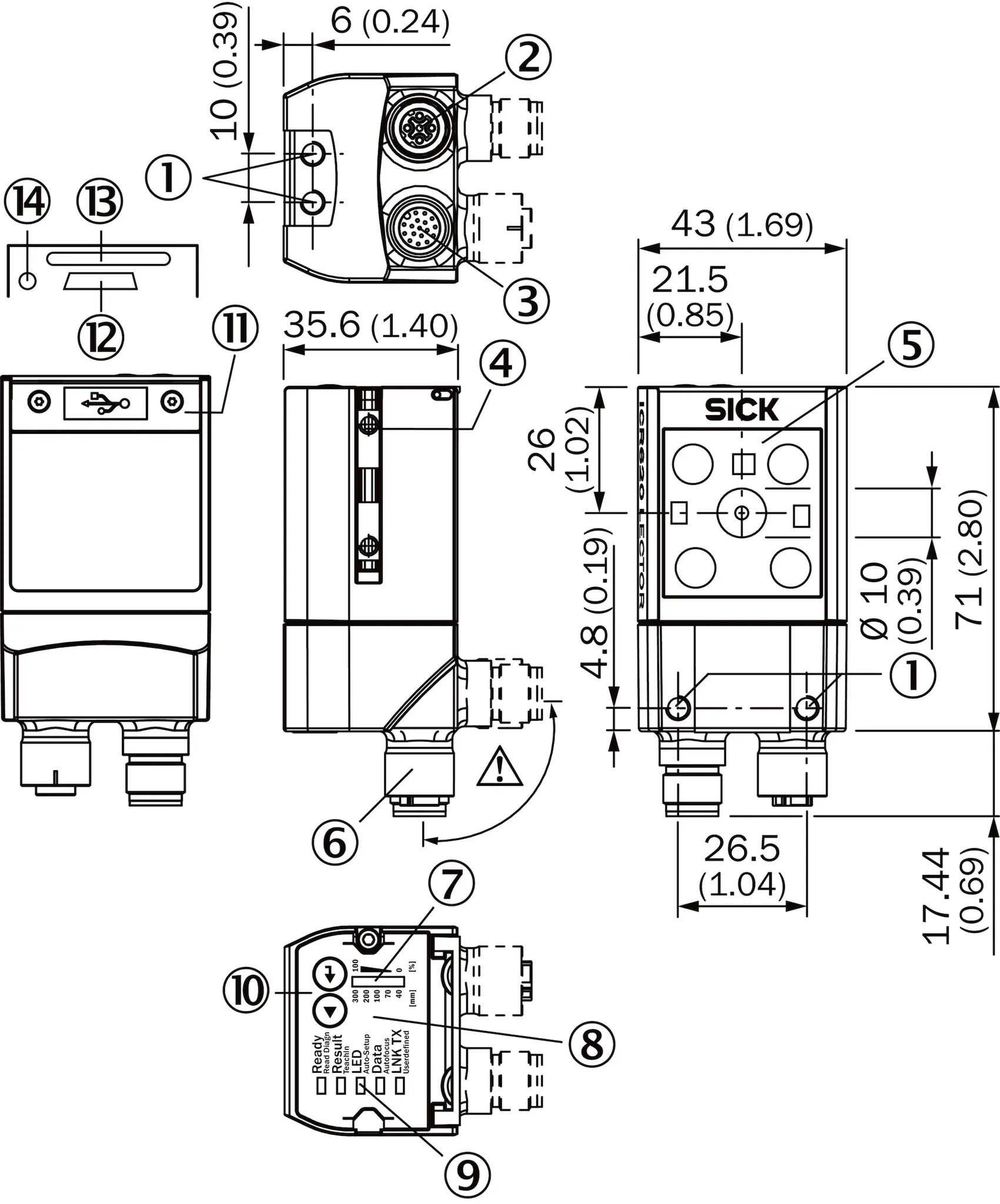 Produktfoto 1 von Industrielle Bildverarbeitung, V2D621P-2MSFBB5S51