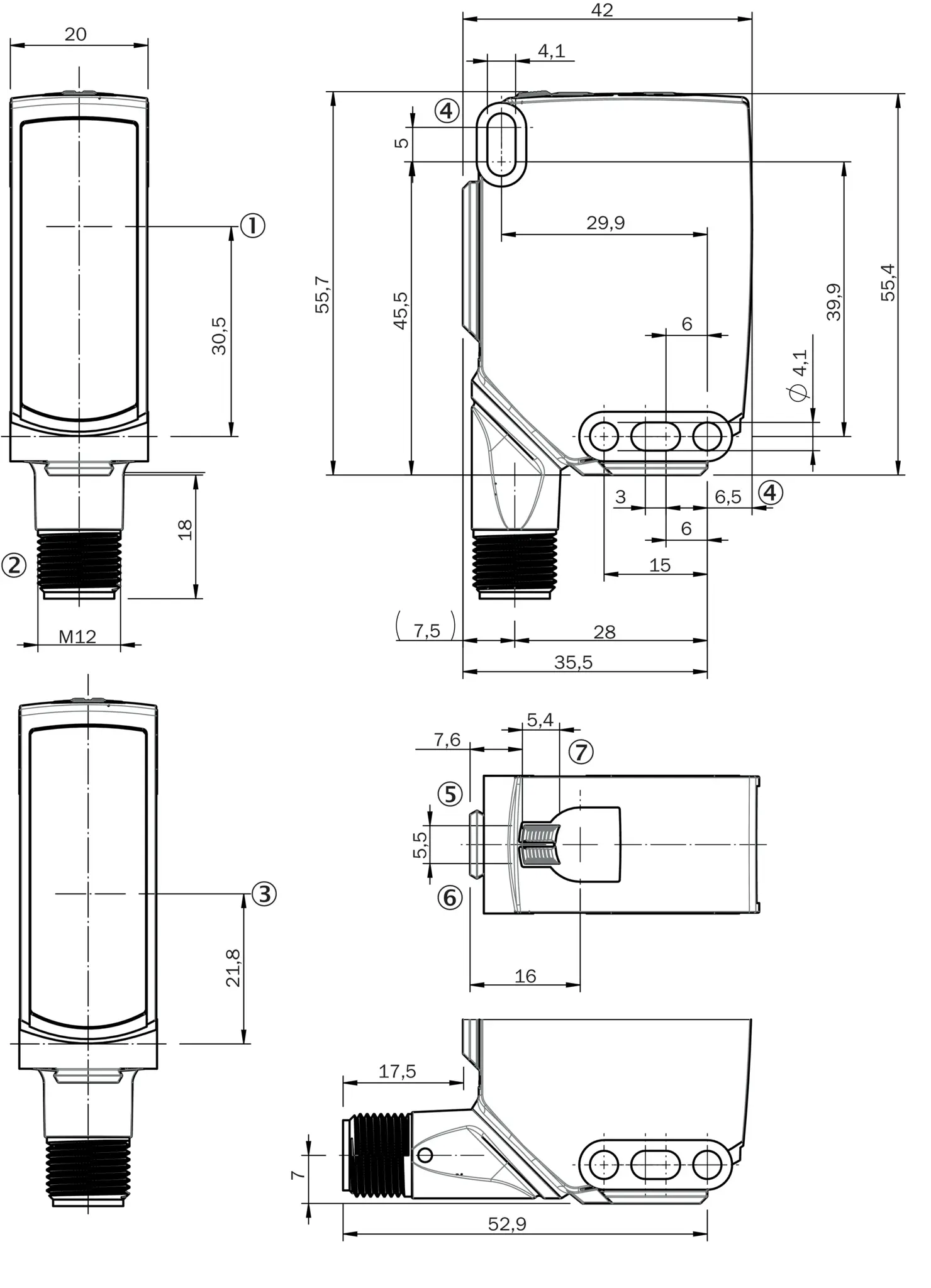 Produktfoto 1 von Sicherheitslichtschranken, WEO16P-2416R500A00ZLLZZZZZZZZ1