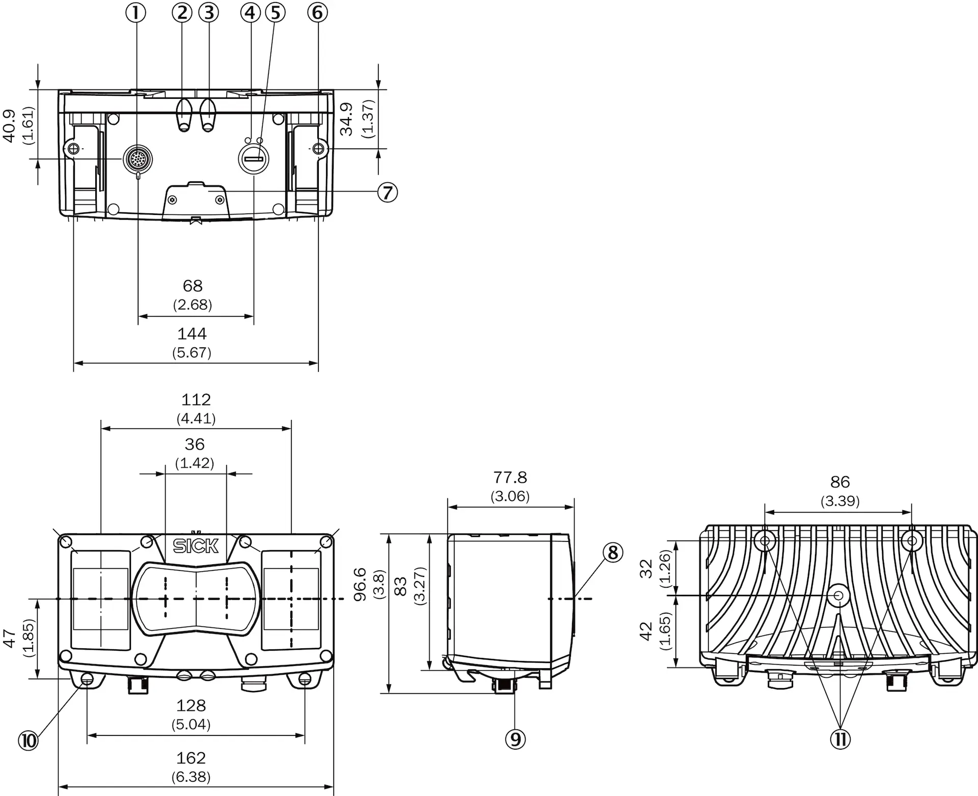Produktfoto 1 von Industrielle Bildverarbeitung, V3S102-1AABAAB
