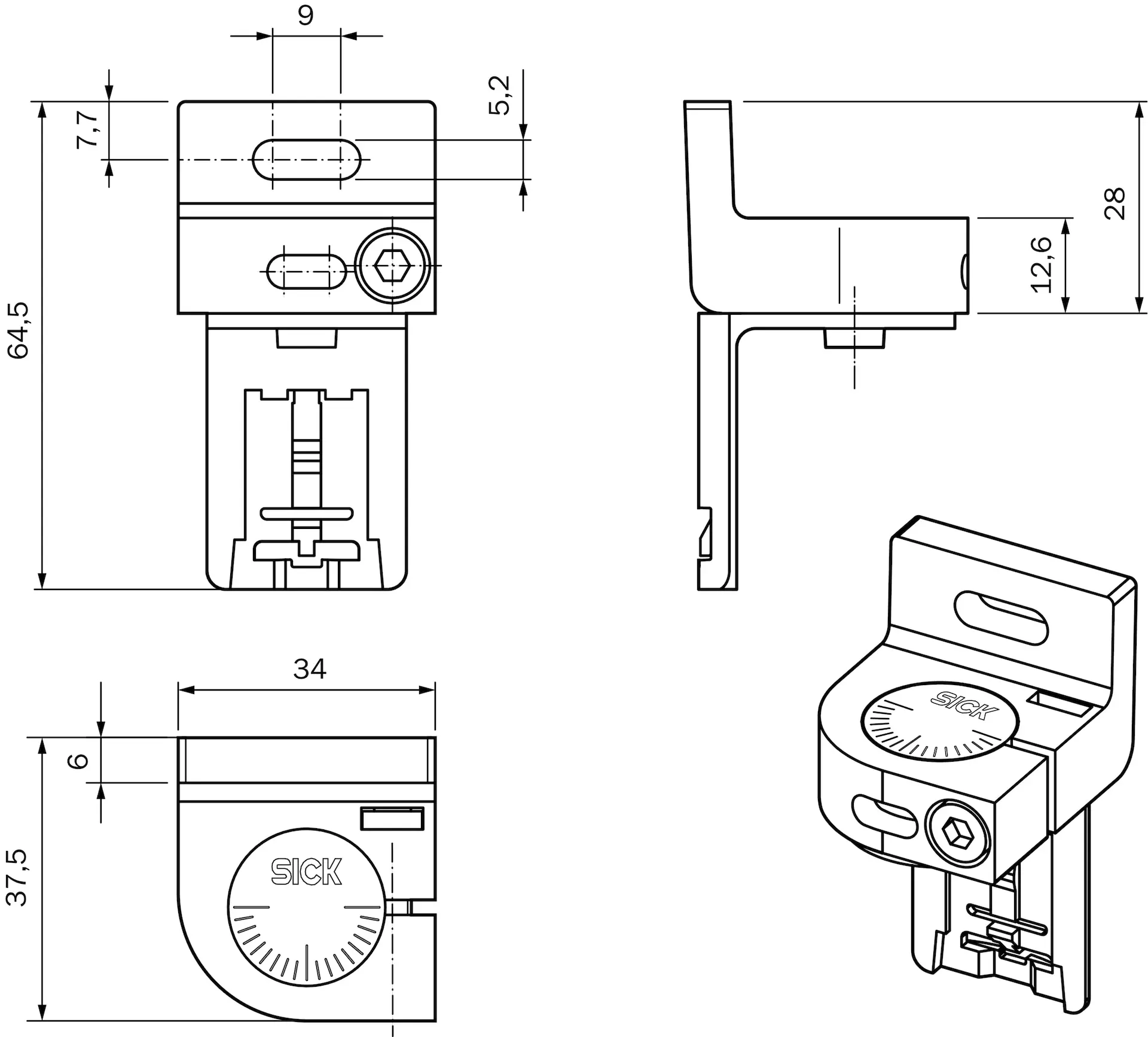 Produktfoto 1 von Befestigungstechnik, BEF-2SMJEPKU4