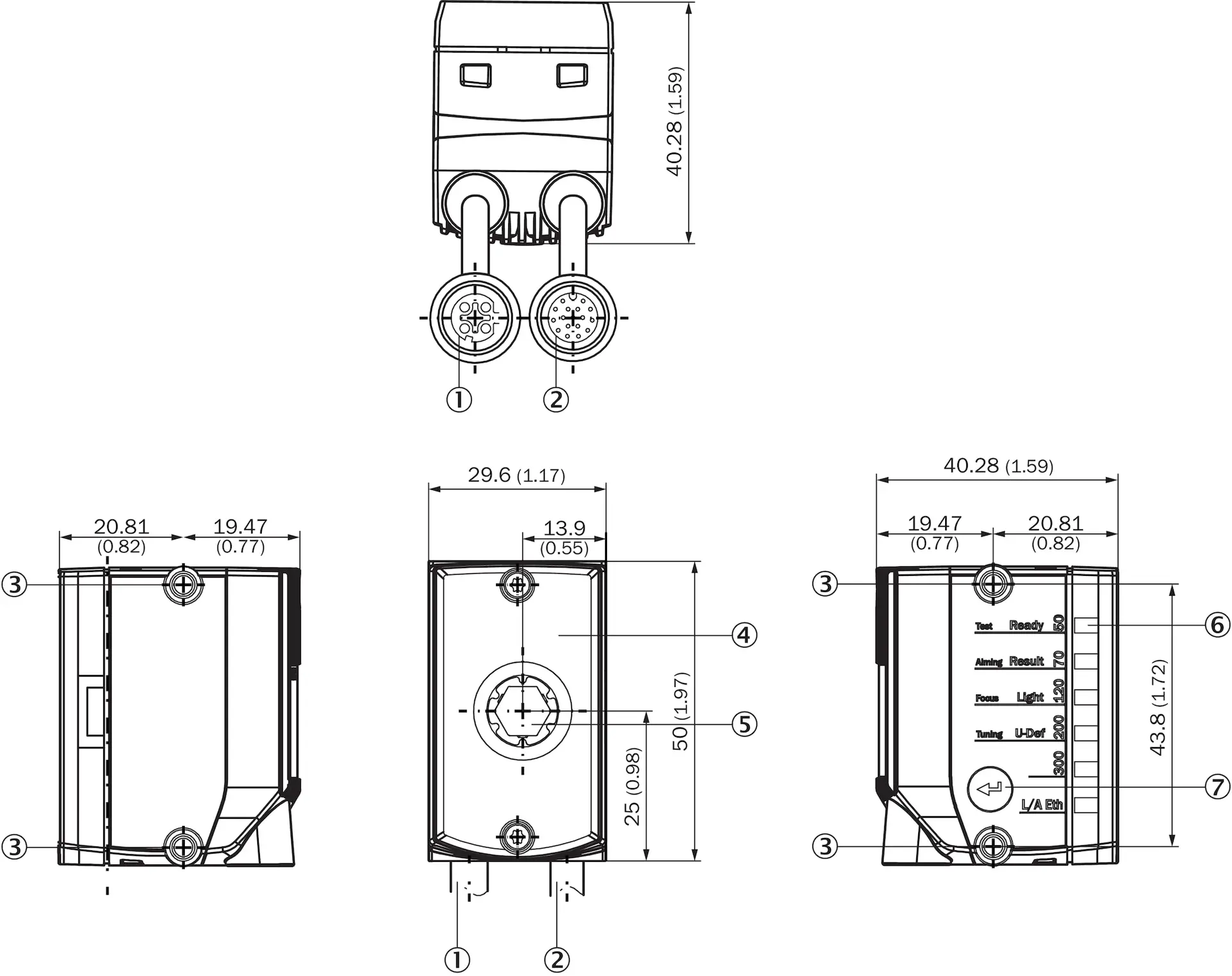 Produktfoto 1 von Industrielle Bildverarbeitung, V2D611P-MLSCI5