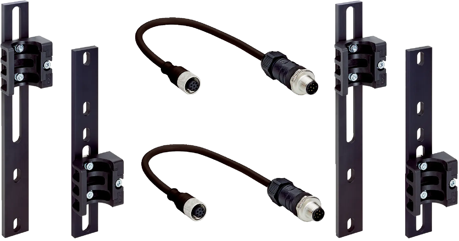 Produktfoto 1 von Befestigungstechnik, Adapterkit M4000 Standard Curtain zu deTec4