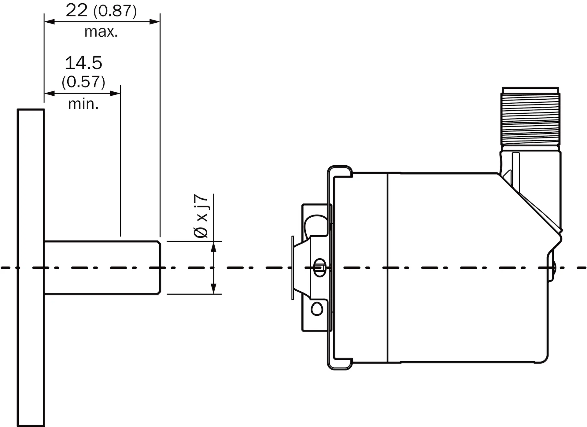 Produktfoto 1 von Absolut-Encoder, AHM36B-BAQJ012x12