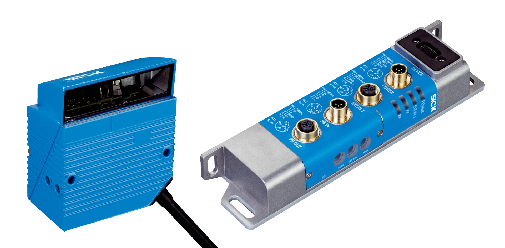 Produktfoto 1 von Stationäre Barcode-Scanner, CLV615-F2000 CDF600-2100 Kit PROFIBUS DP
